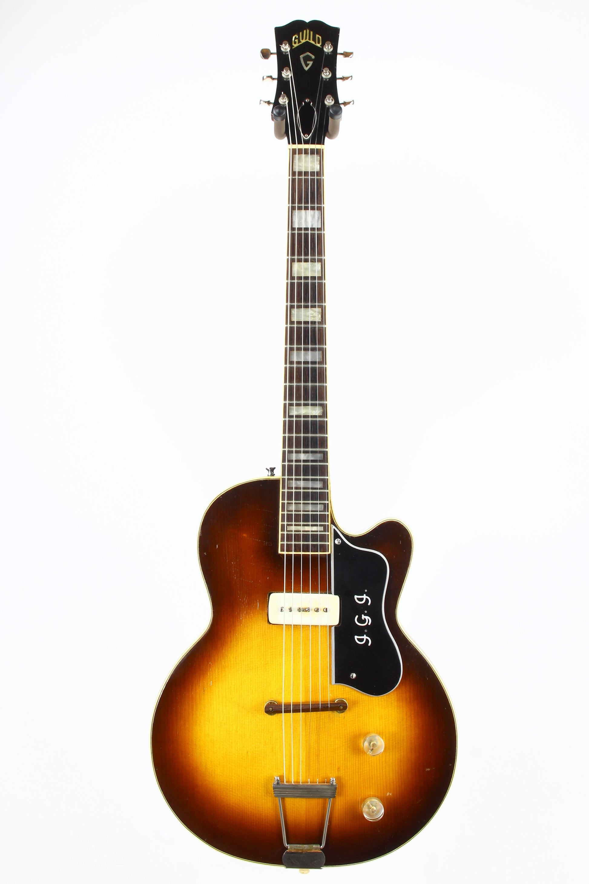 EXTREMELY RARE! 1956 Guild M-75 Aristocrat Custom Order ONE Single Franz Pickup - 1950's Les Paul Competitor!
