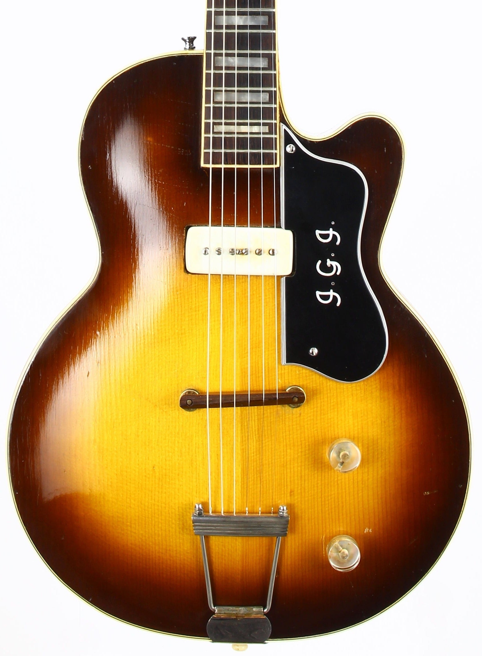EXTREMELY RARE! 1956 Guild M-75 Aristocrat Custom Order ONE Single Franz Pickup - 1950's Les Paul Competitor!