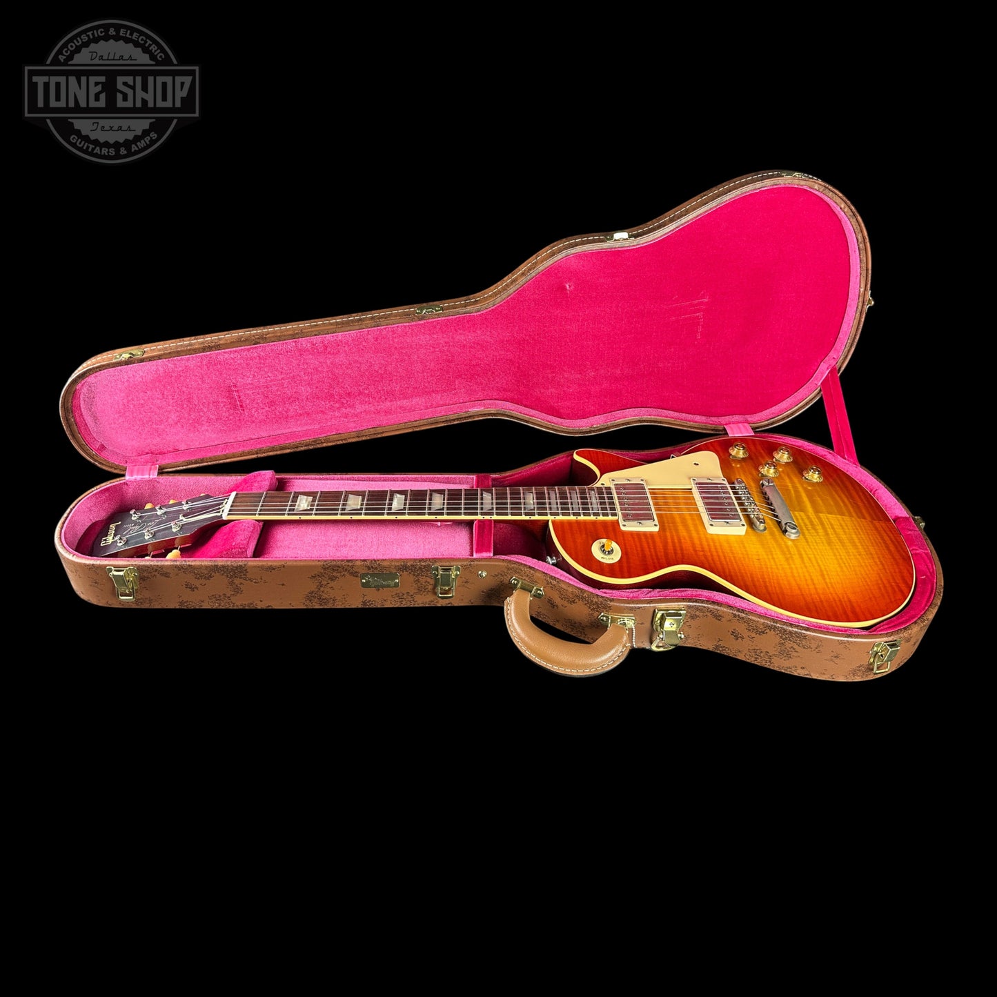 Gibson Custom 1959 Les Paul Standard Reissue Ultra Light Aged Sunrise Teaburst w/case 951301