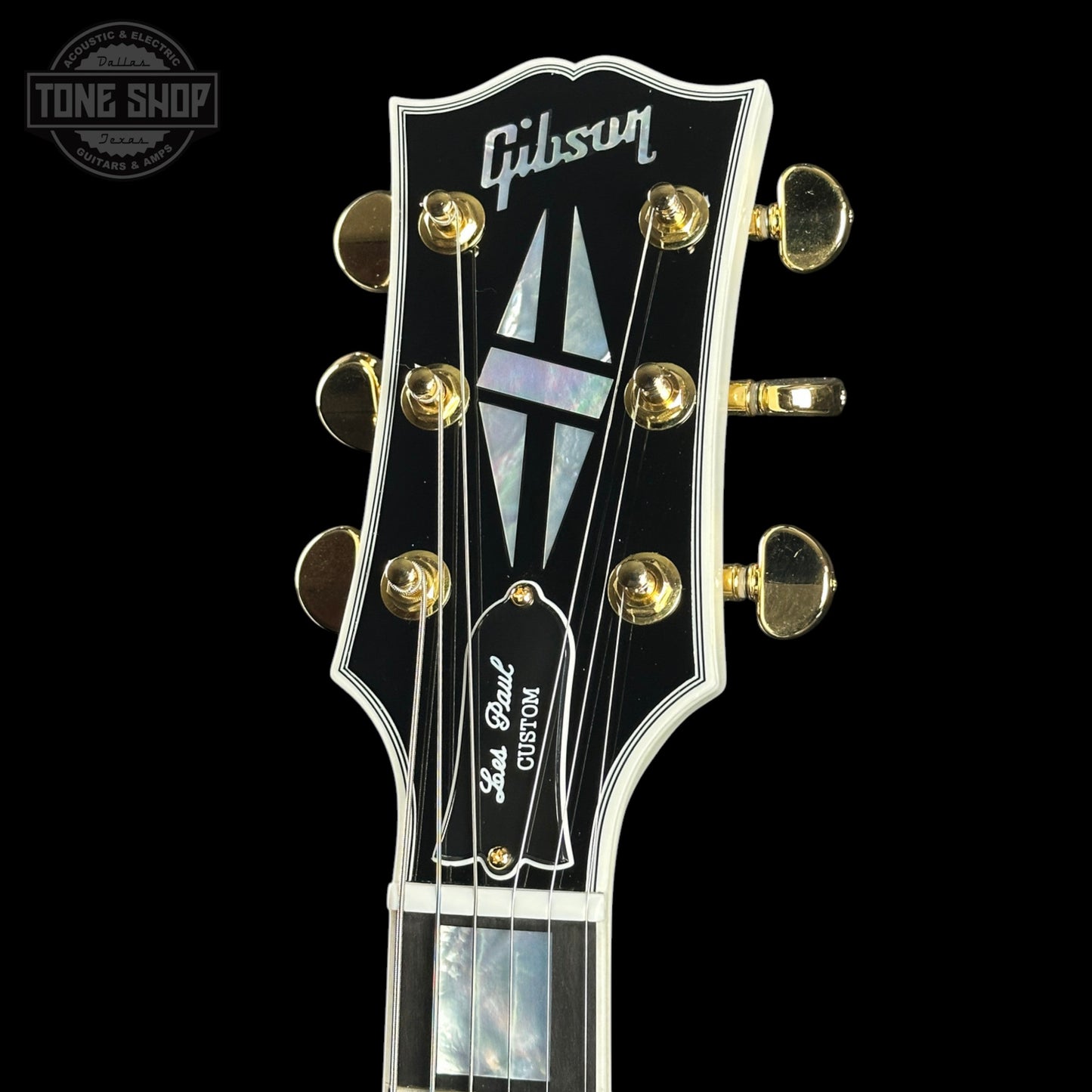Gibson Custom Les Paul Custom w/ Ebony Fingerboard Gloss Alpine White w/case CS600898