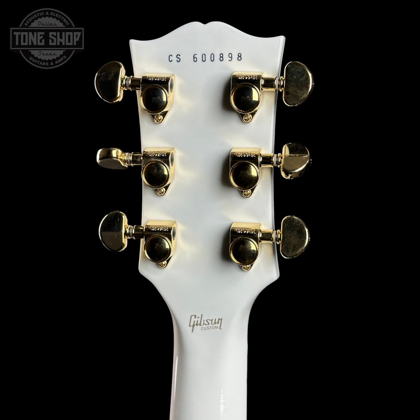 Gibson Custom Les Paul Custom w/ Ebony Fingerboard Gloss Alpine White w/case CS600898