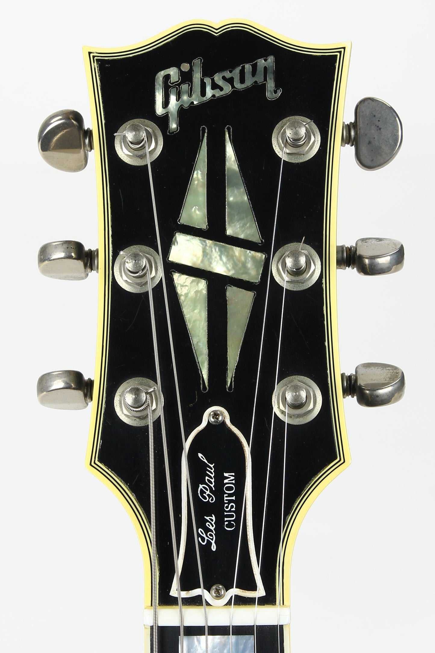 2002 Gibson '68 Les Paul Custom Black Beauty 1968 with Nickel Hardware Electric Guitar