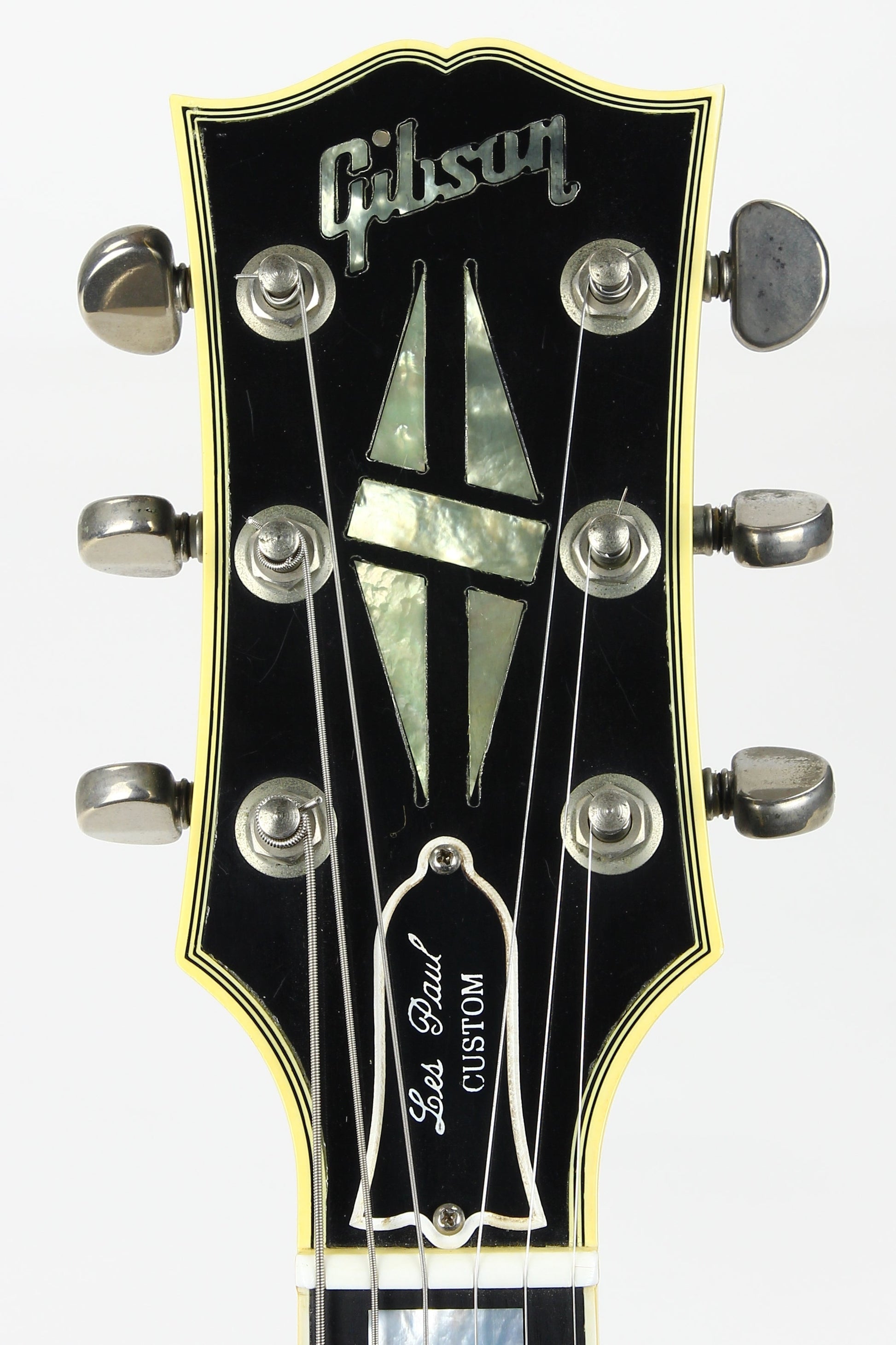 2002 Gibson '68 Les Paul Custom Black Beauty 1968 with Nickel Hardware Electric Guitar