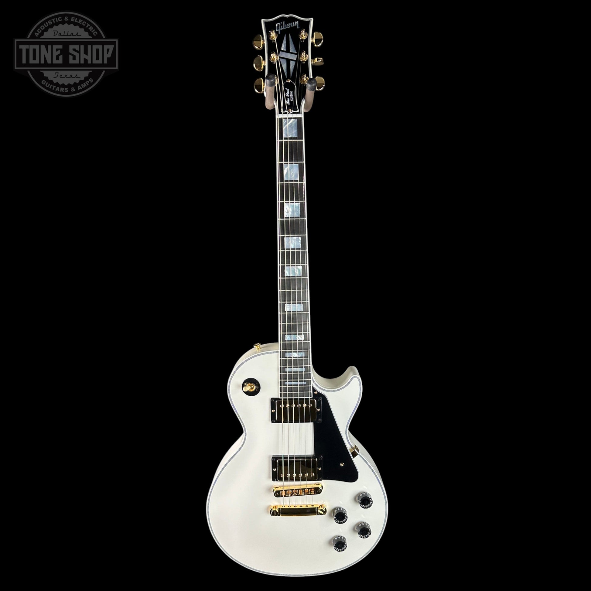 Gibson Custom Les Paul Custom w/ Ebony Fingerboard Gloss Alpine White w/case CS600898
