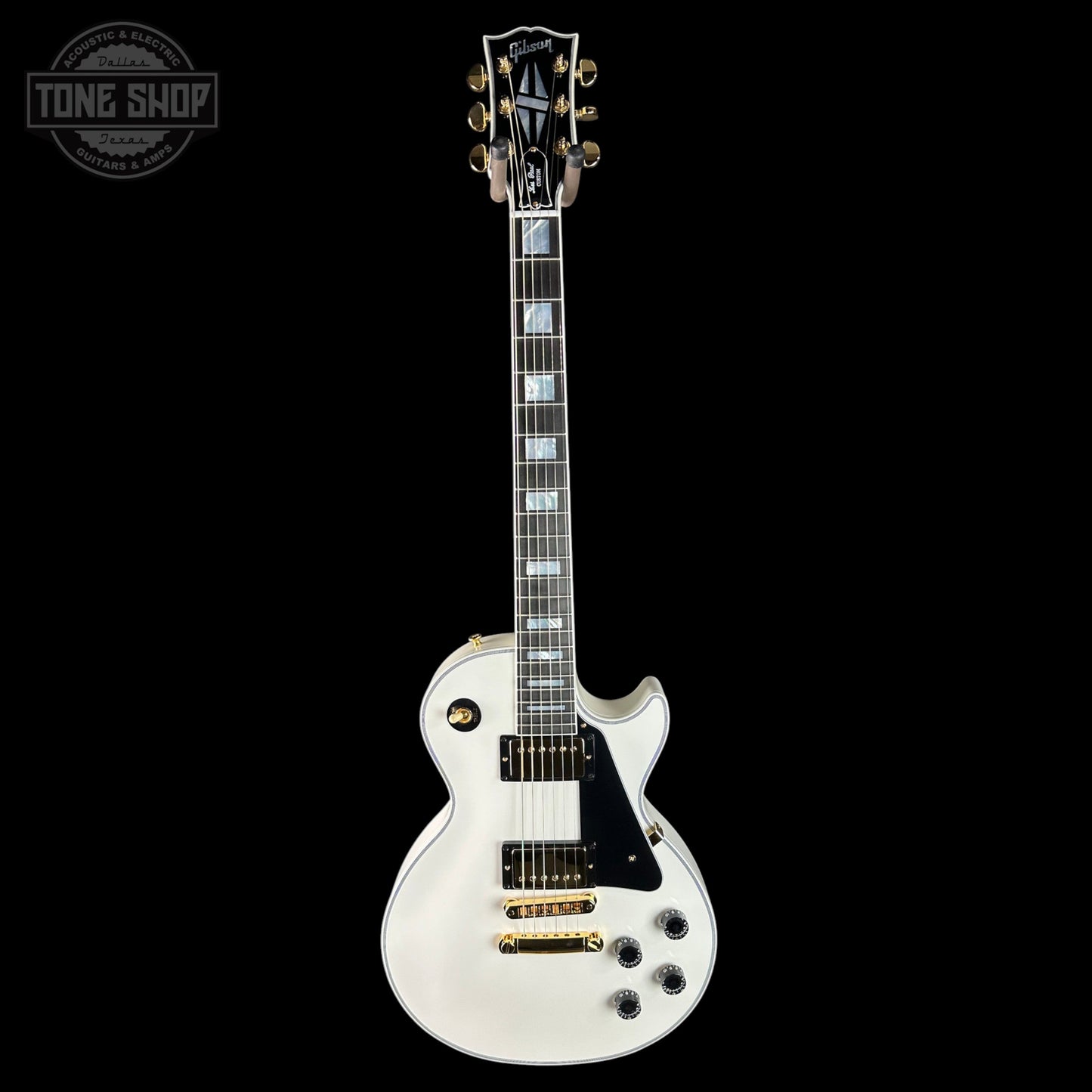 Gibson Custom Les Paul Custom w/ Ebony Fingerboard Gloss Alpine White w/case CS600898
