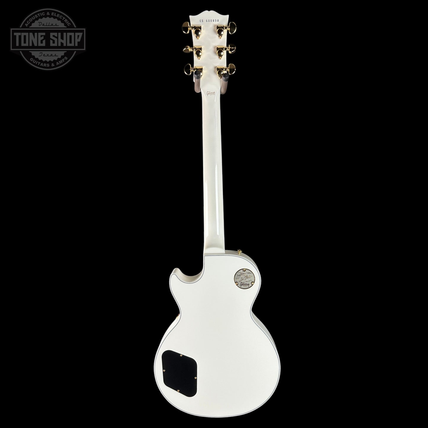 Gibson Custom Les Paul Custom w/ Ebony Fingerboard Gloss Alpine White w/case CS600898