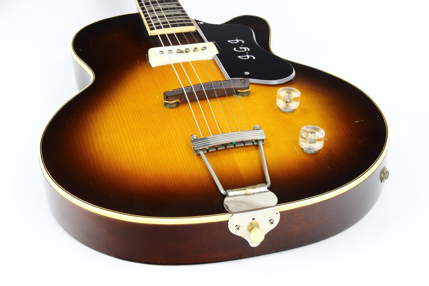 EXTREMELY RARE! 1956 Guild M-75 Aristocrat Custom Order ONE Single Franz Pickup - 1950's Les Paul Competitor!