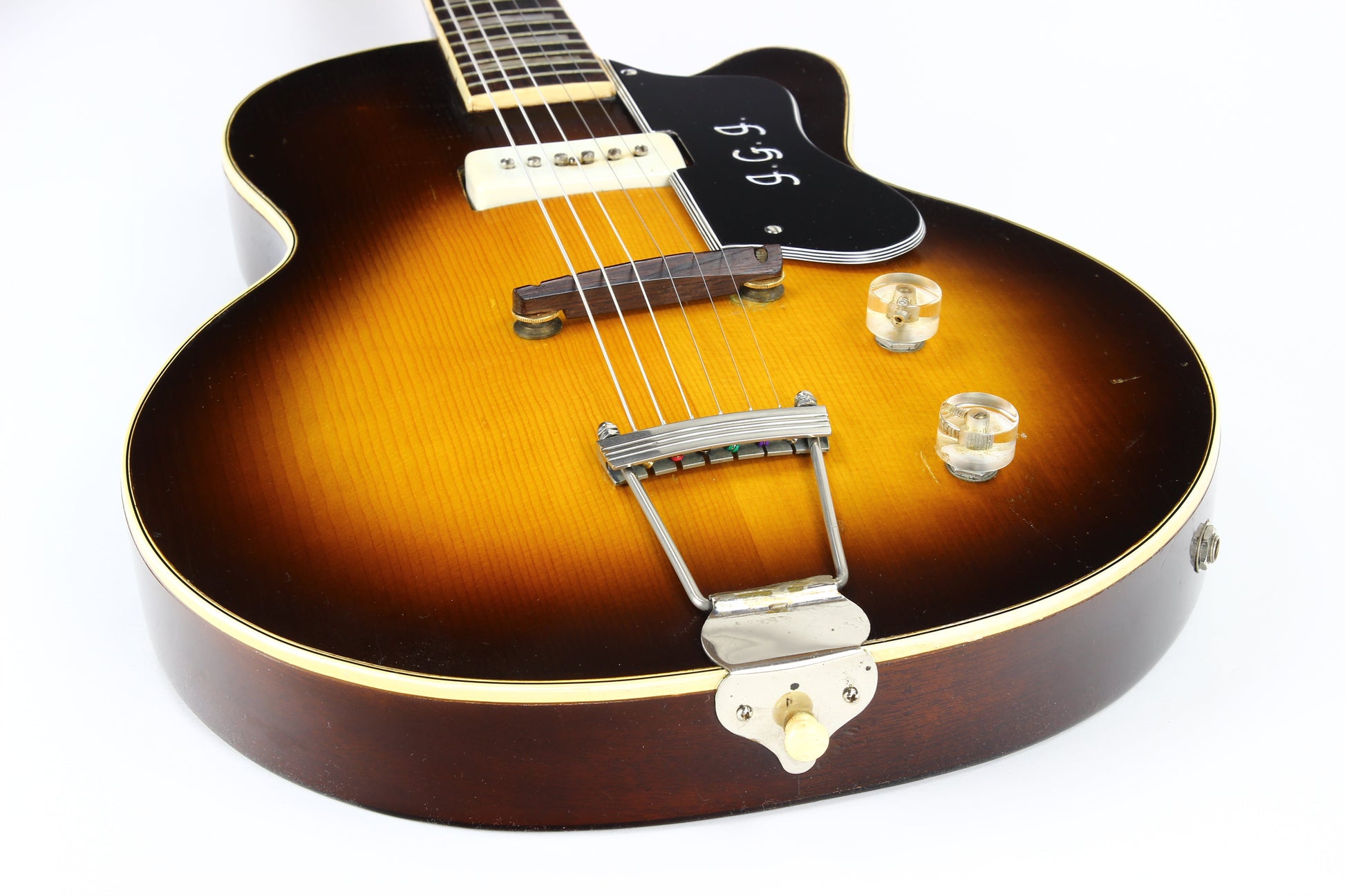 EXTREMELY RARE! 1956 Guild M-75 Aristocrat Custom Order ONE Single Franz Pickup - 1950's Les Paul Competitor!