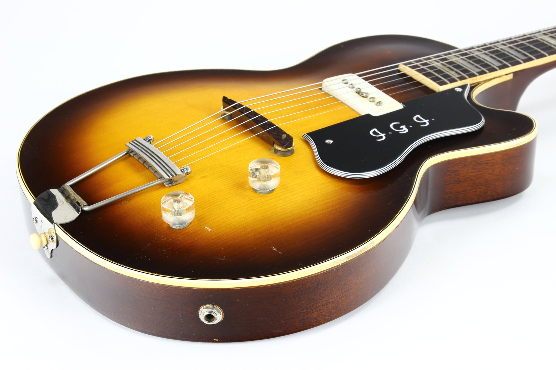 EXTREMELY RARE! 1956 Guild M-75 Aristocrat Custom Order ONE Single Franz Pickup - 1950's Les Paul Competitor!
