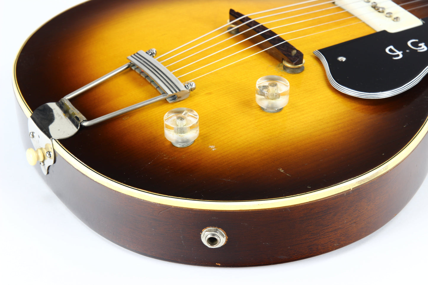 EXTREMELY RARE! 1956 Guild M-75 Aristocrat Custom Order ONE Single Franz Pickup - 1950's Les Paul Competitor!