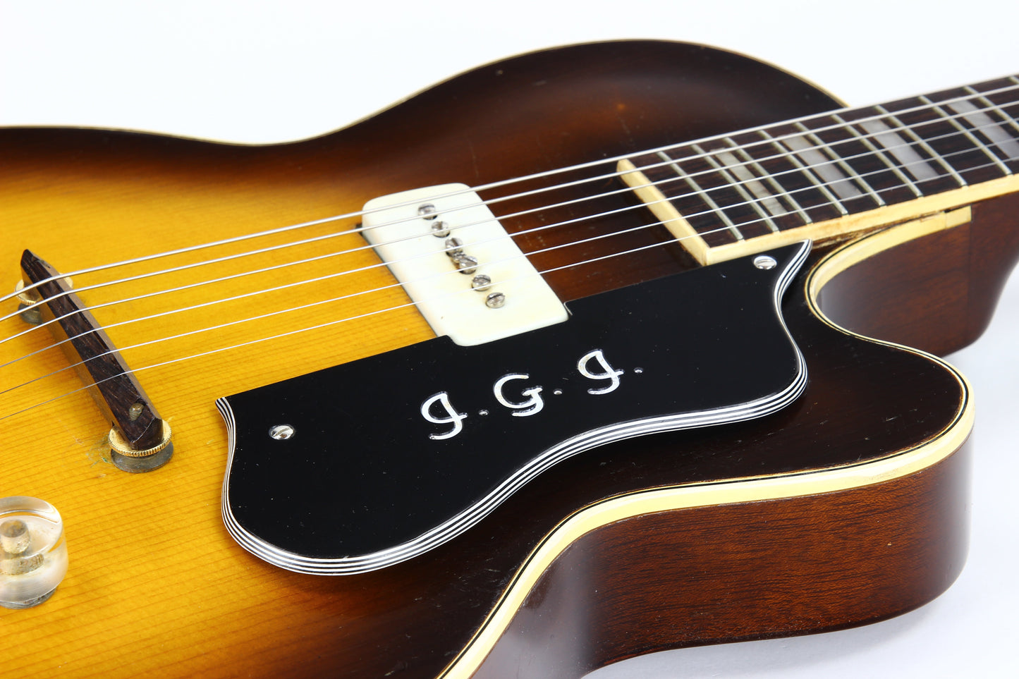 EXTREMELY RARE! 1956 Guild M-75 Aristocrat Custom Order ONE Single Franz Pickup - 1950's Les Paul Competitor!