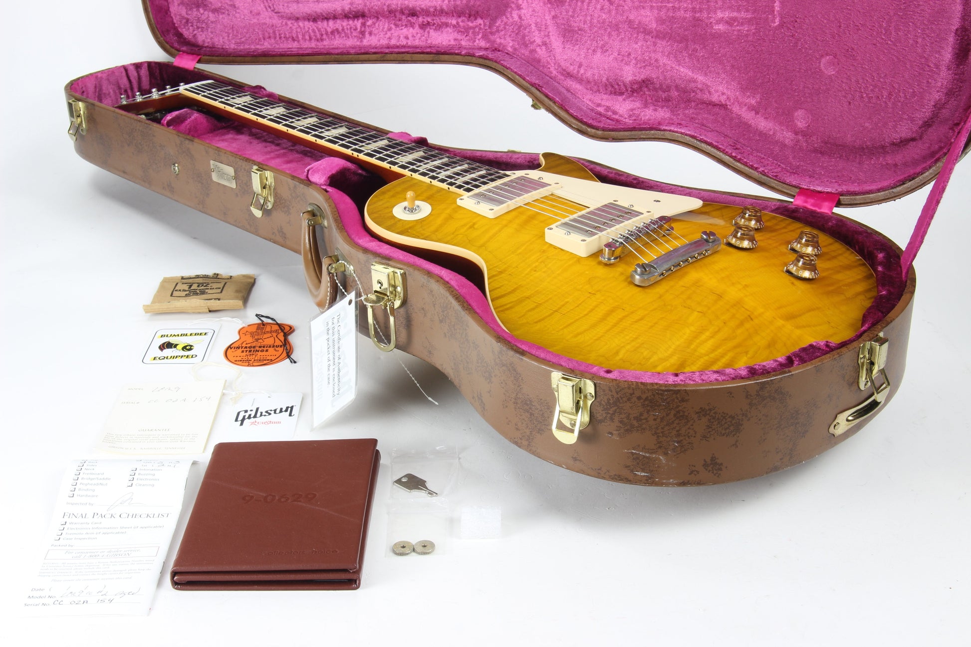 2011 Gibson GOLDIE 1959 Les Paul Collector's Choice #2 CC2 Tom Murphy Aged - 59 R9 Custom Shop