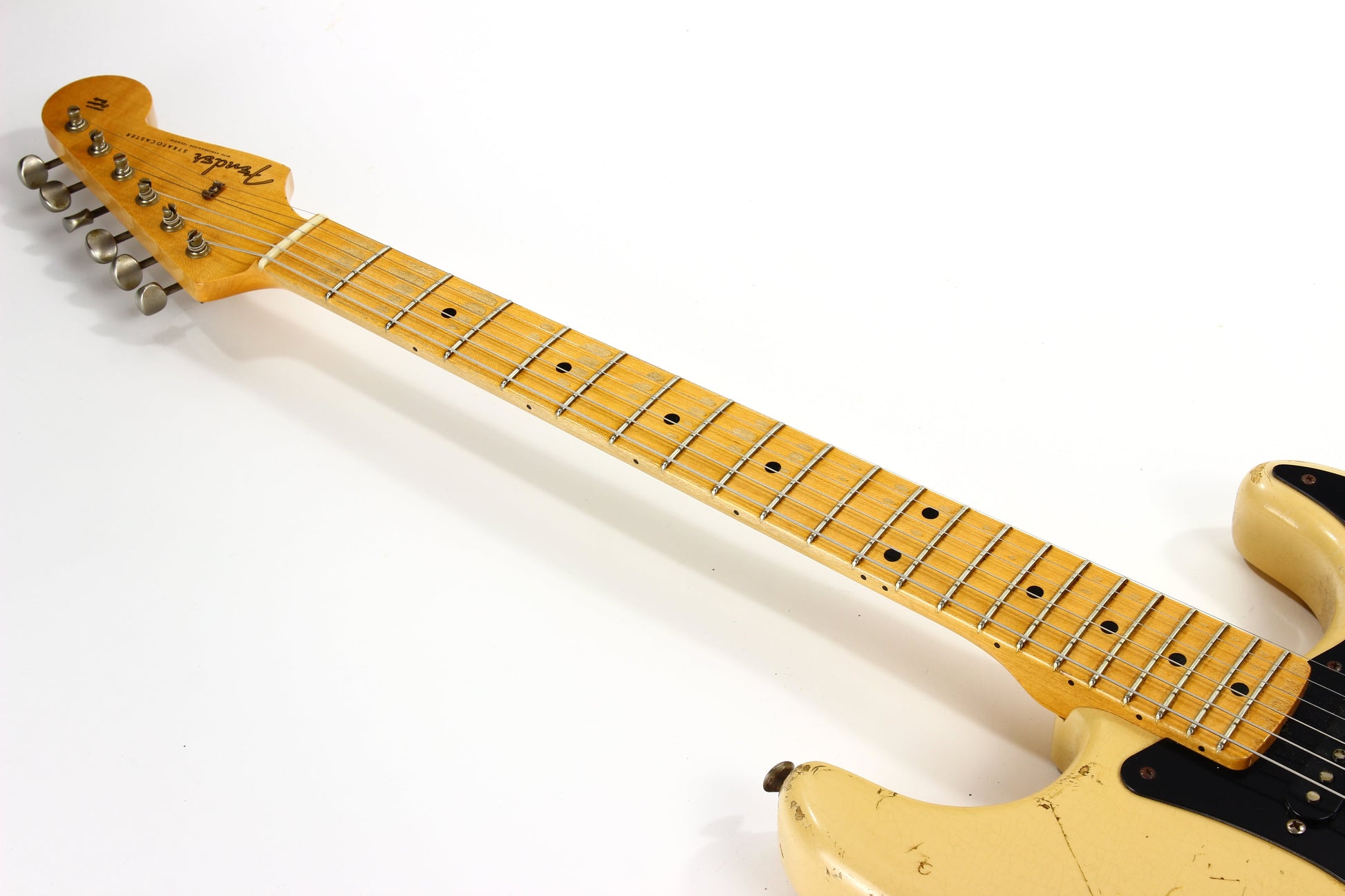 NAMM Fender Custom Shop Masterbuilt 1957 Stratocaster Heavy Relic -- Desert Sand, '57 Strat, Mark Kendrick