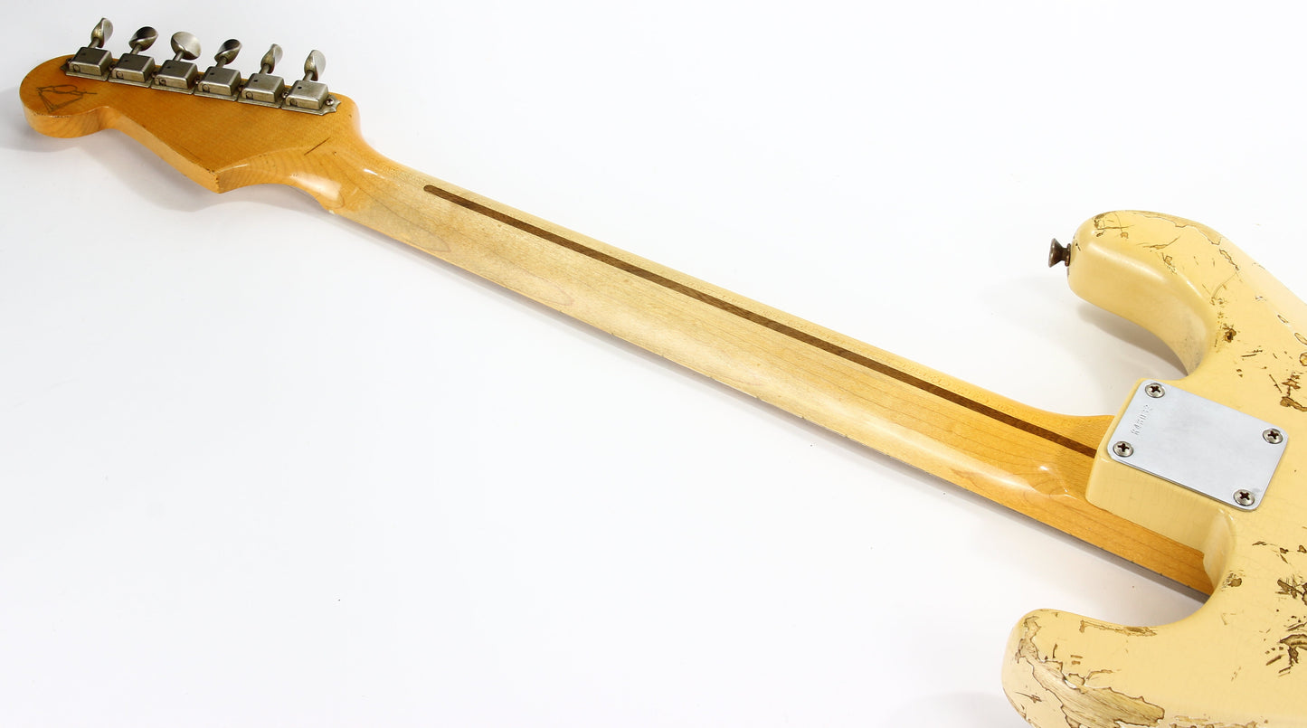 NAMM Fender Custom Shop Masterbuilt 1957 Stratocaster Heavy Relic -- Desert Sand, '57 Strat, Mark Kendrick