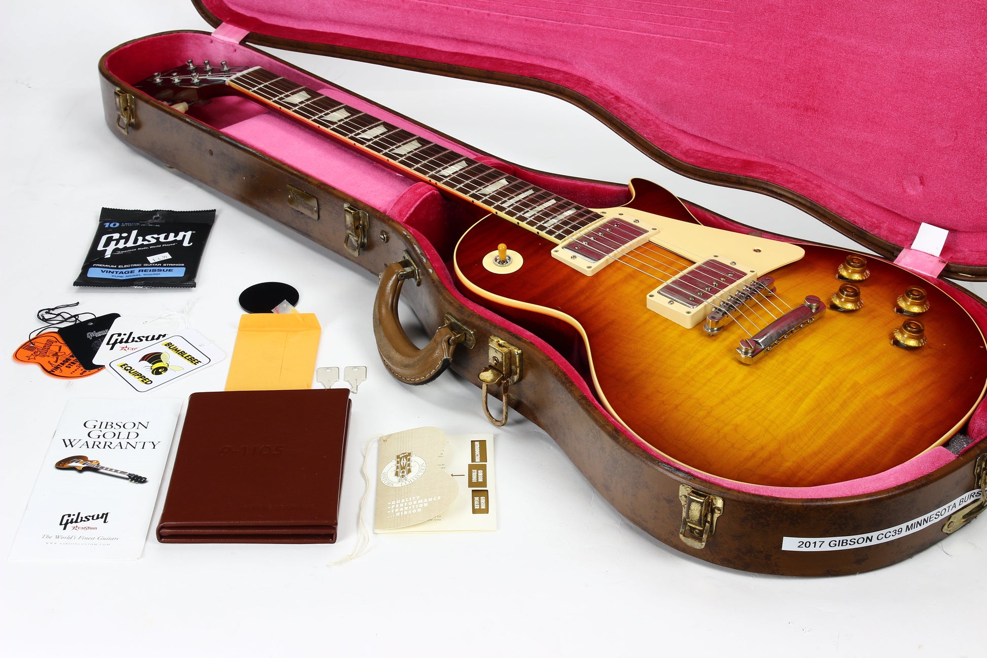 Gibson Custom Shop Collectors Choice 1959 Aged '59 Les Paul CC #39 Minnesota Burst Andrew Raymond Standard Reissue True Historic