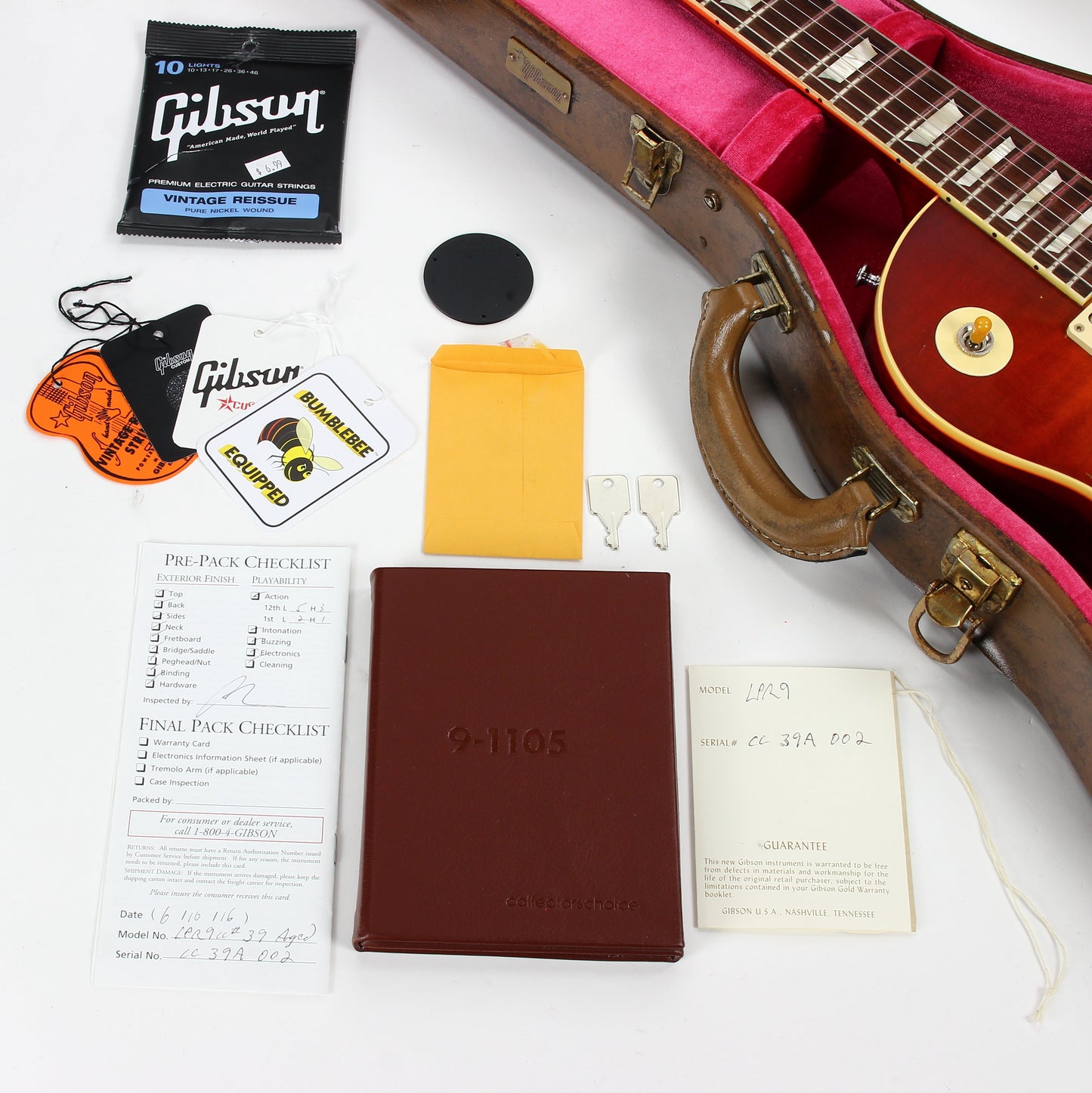 Gibson Custom Shop Collectors Choice 1959 Aged '59 Les Paul CC #39 Minnesota Burst Andrew Raymond Standard Reissue True Historic