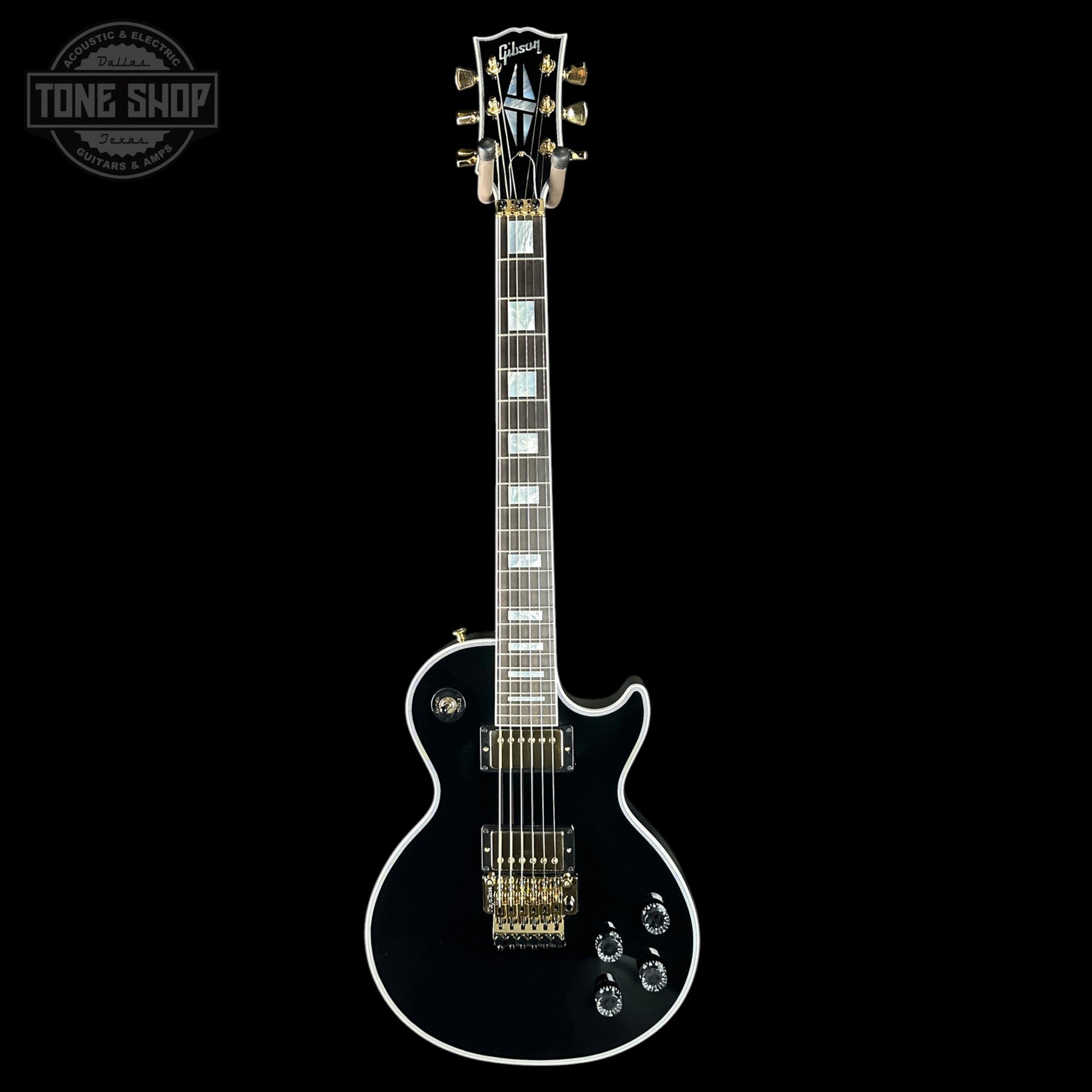 Gibson Custom Les Paul Axcess Custom w/Ebony Fingerboard Floyd Rose Gloss Ebony w/case CS600795