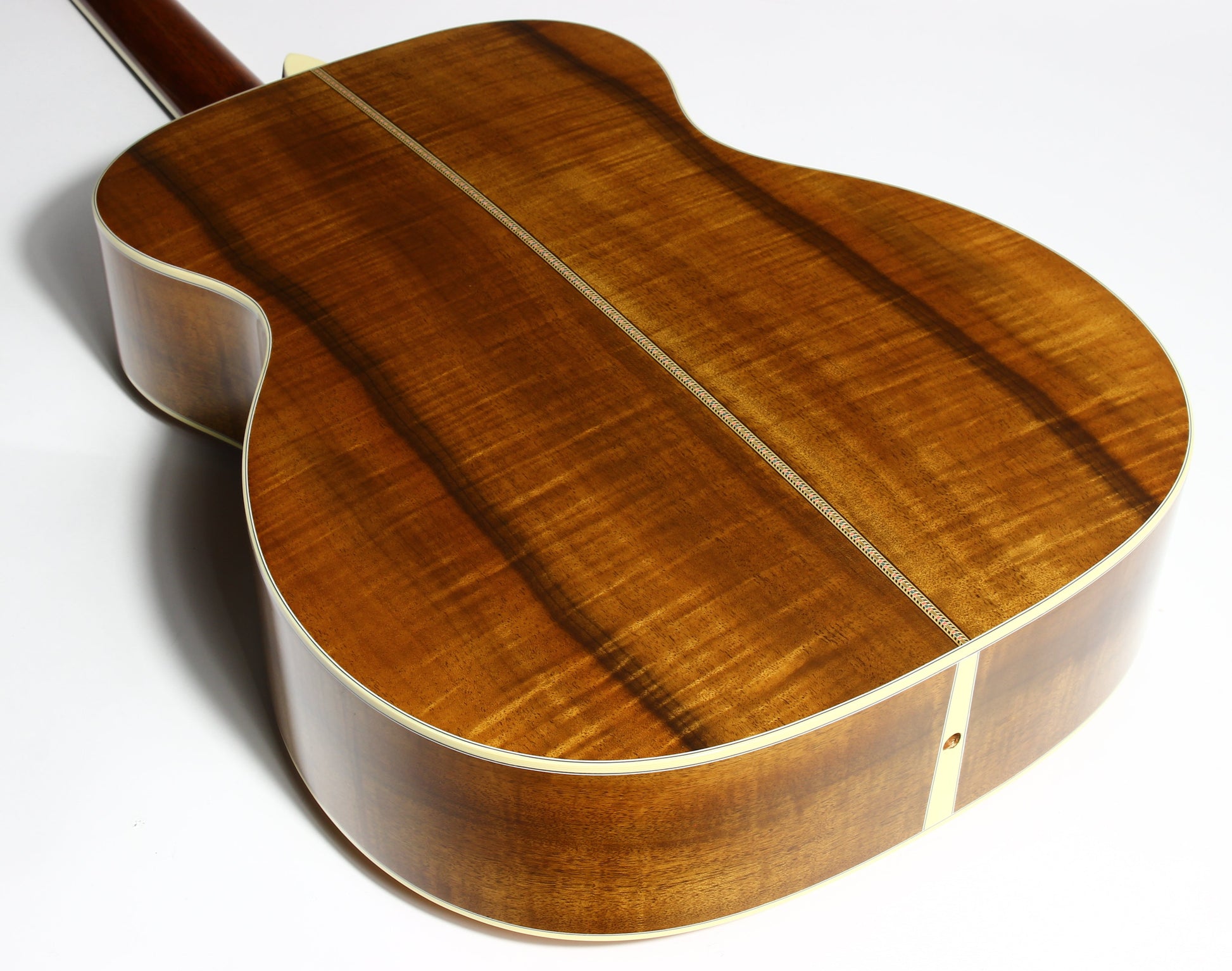 2008 Martin Limited Edition OM-42 Flamed Myrtle - 1 of 24, Engraved Tuners, Aged Toner