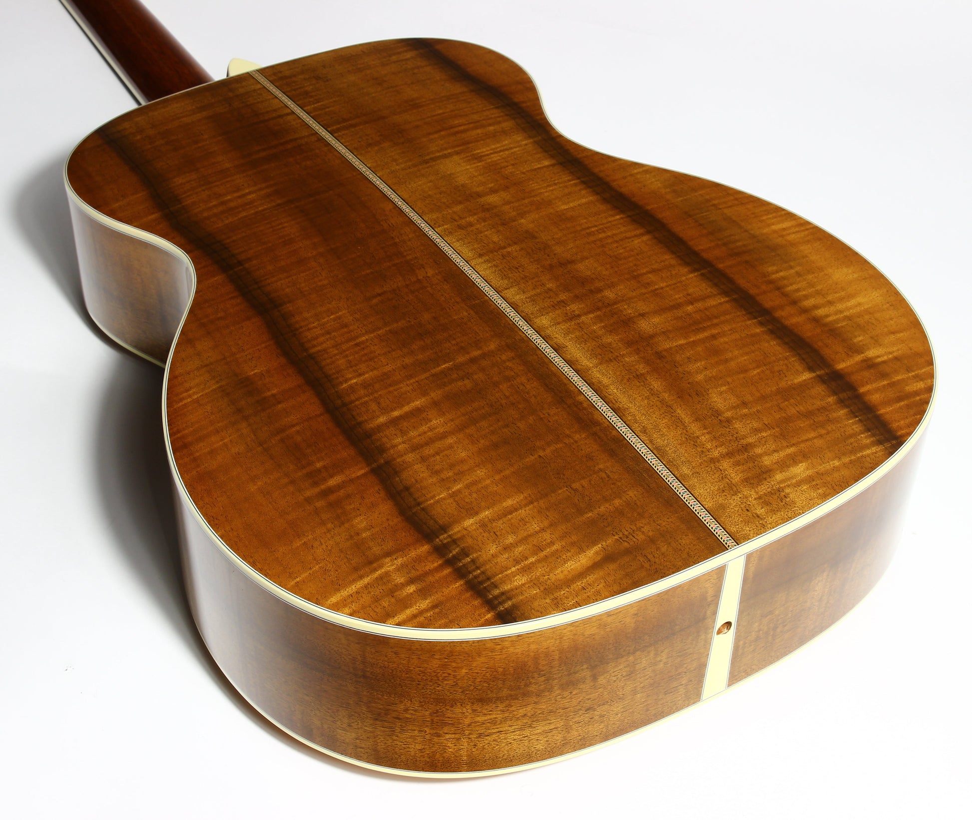 2008 Martin Limited Edition OM-42 Flamed Myrtle - 1 of 24, Engraved Tuners, Aged Toner