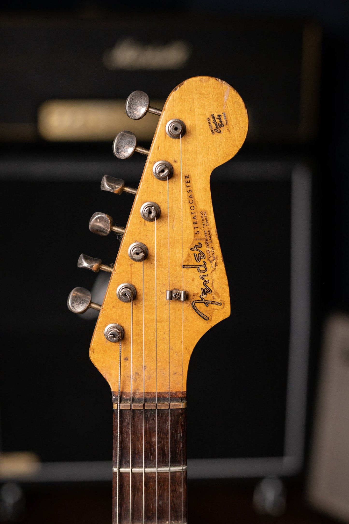 1963 Fender Stratocaster Electric Guitar - Shoreline Gold, Yngwie Malmsteen Collection