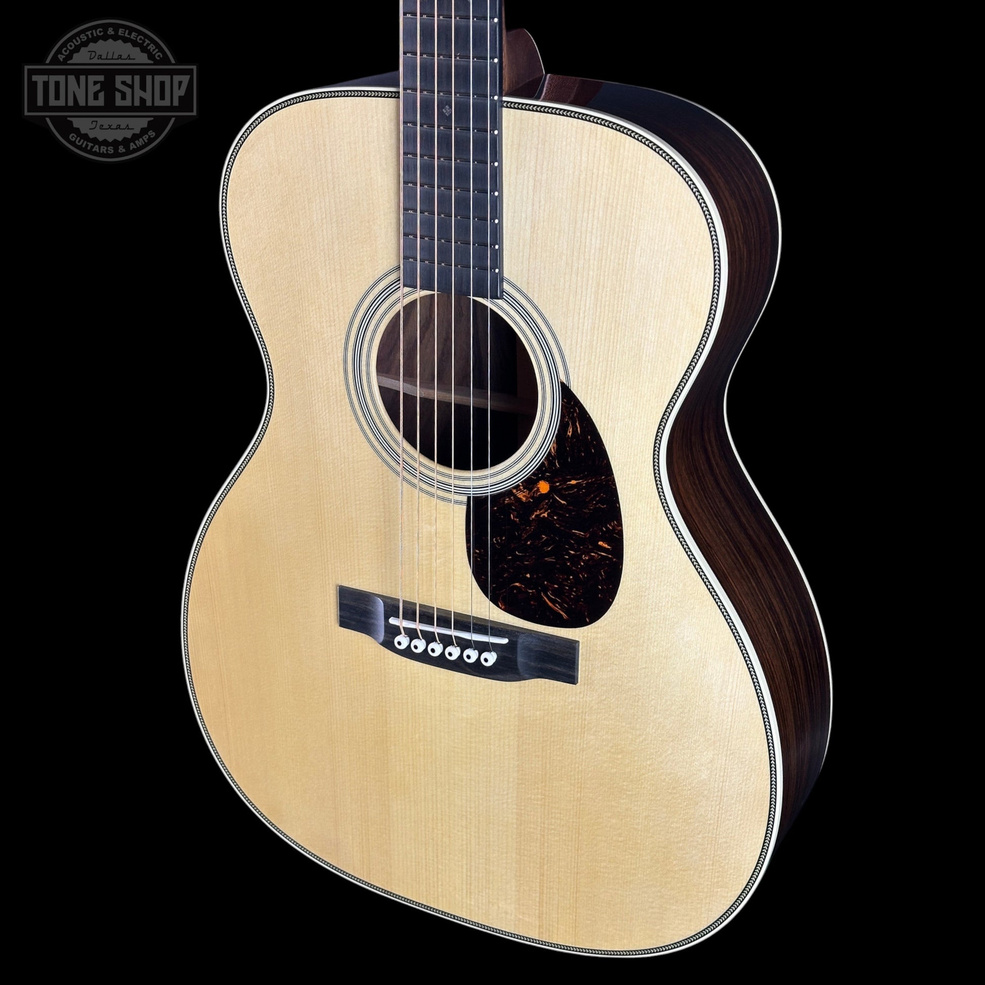 Martin Custom Shop 28 Style OM Adirondack/Wild Grain East Indian Rosewood w/case 3056534