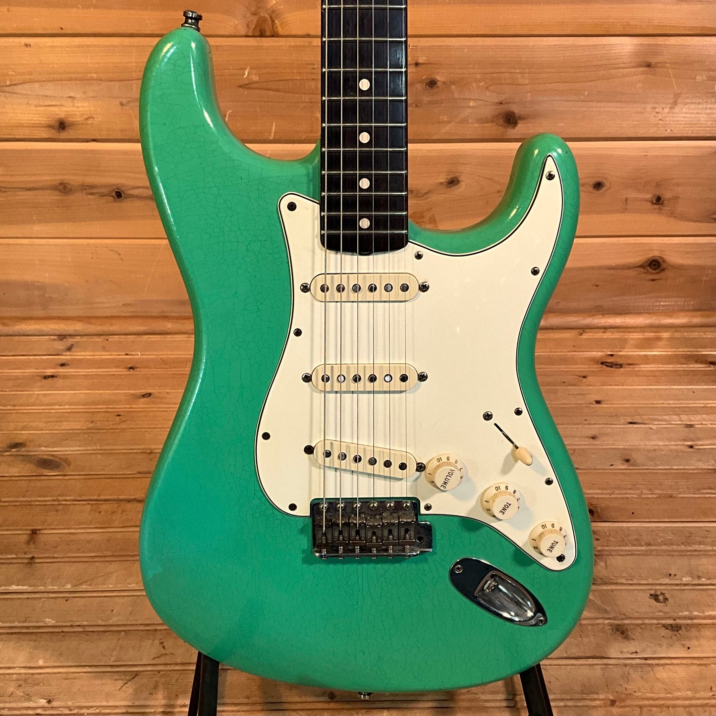 Fender Custom Shop 2003 Masterbuilt Dennis Galuszka Stratocaster Relic Electric Guitar USED - Seafoam Green