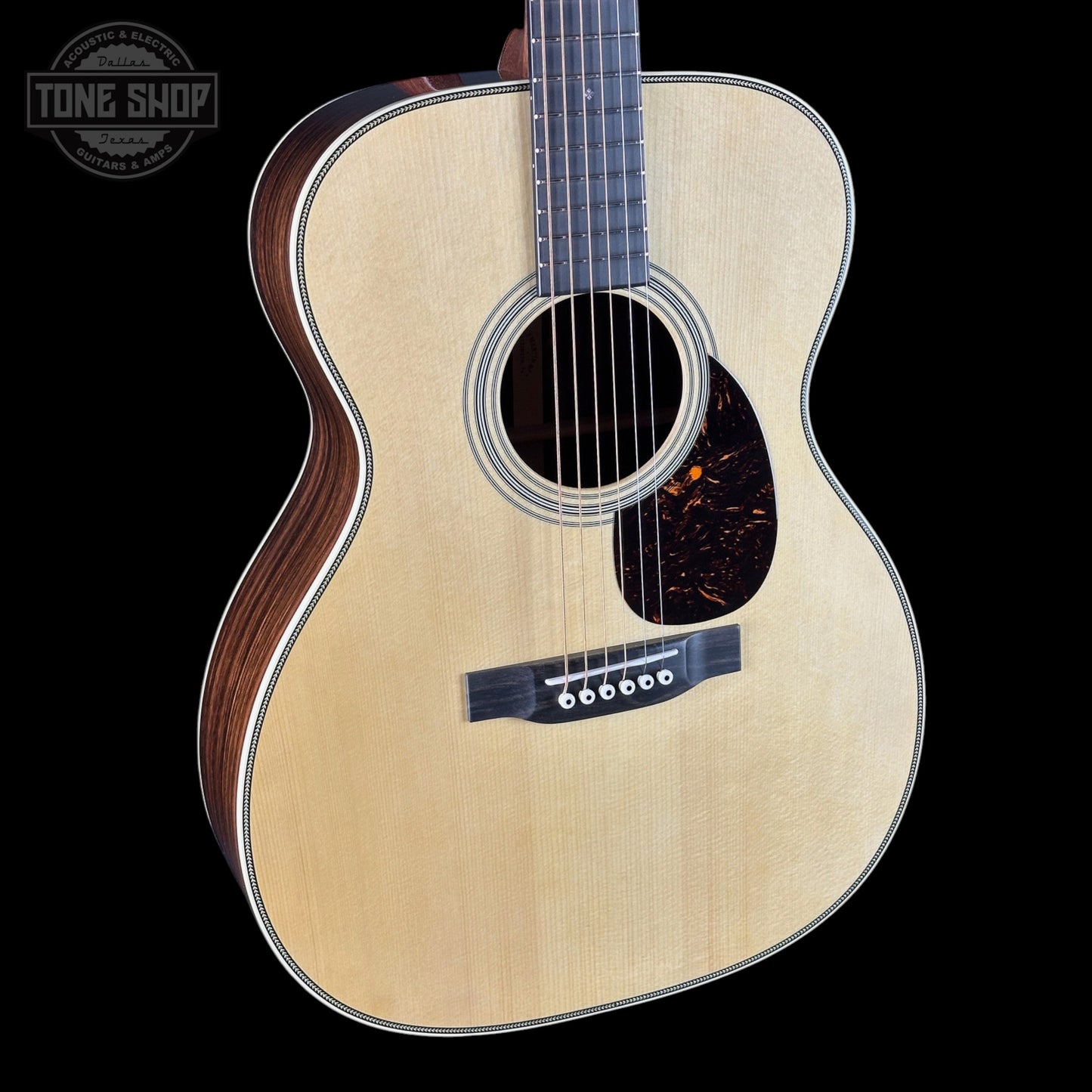 Martin Custom Shop 28 Style OM Adirondack/Wild Grain East Indian Rosewood w/case 3056534