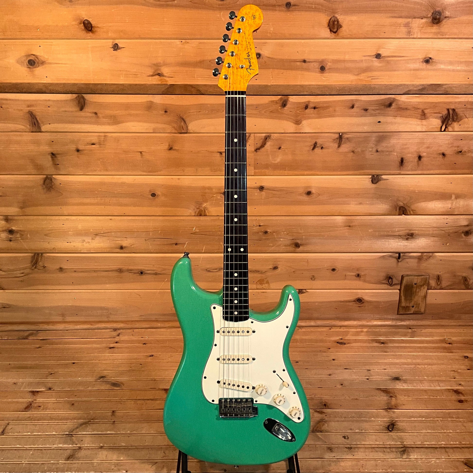 Fender Custom Shop 2003 Masterbuilt Dennis Galuszka Stratocaster Relic Electric Guitar USED - Seafoam Green