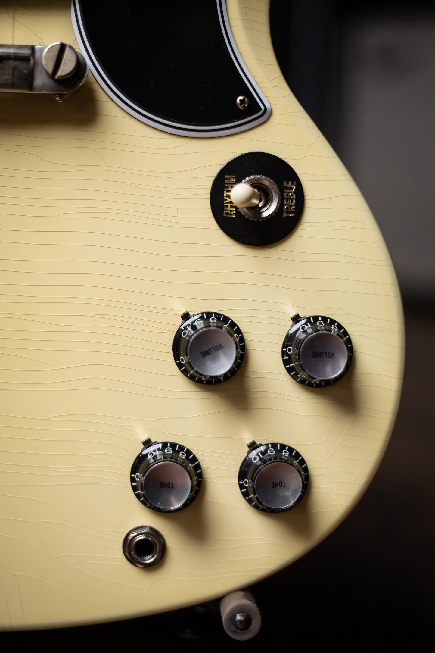 Gibson Custom Shop Murphy Lab SG Special 1963 Reissue Lightning Bar Ultra Light Aged Electric Guitar - Classic White
