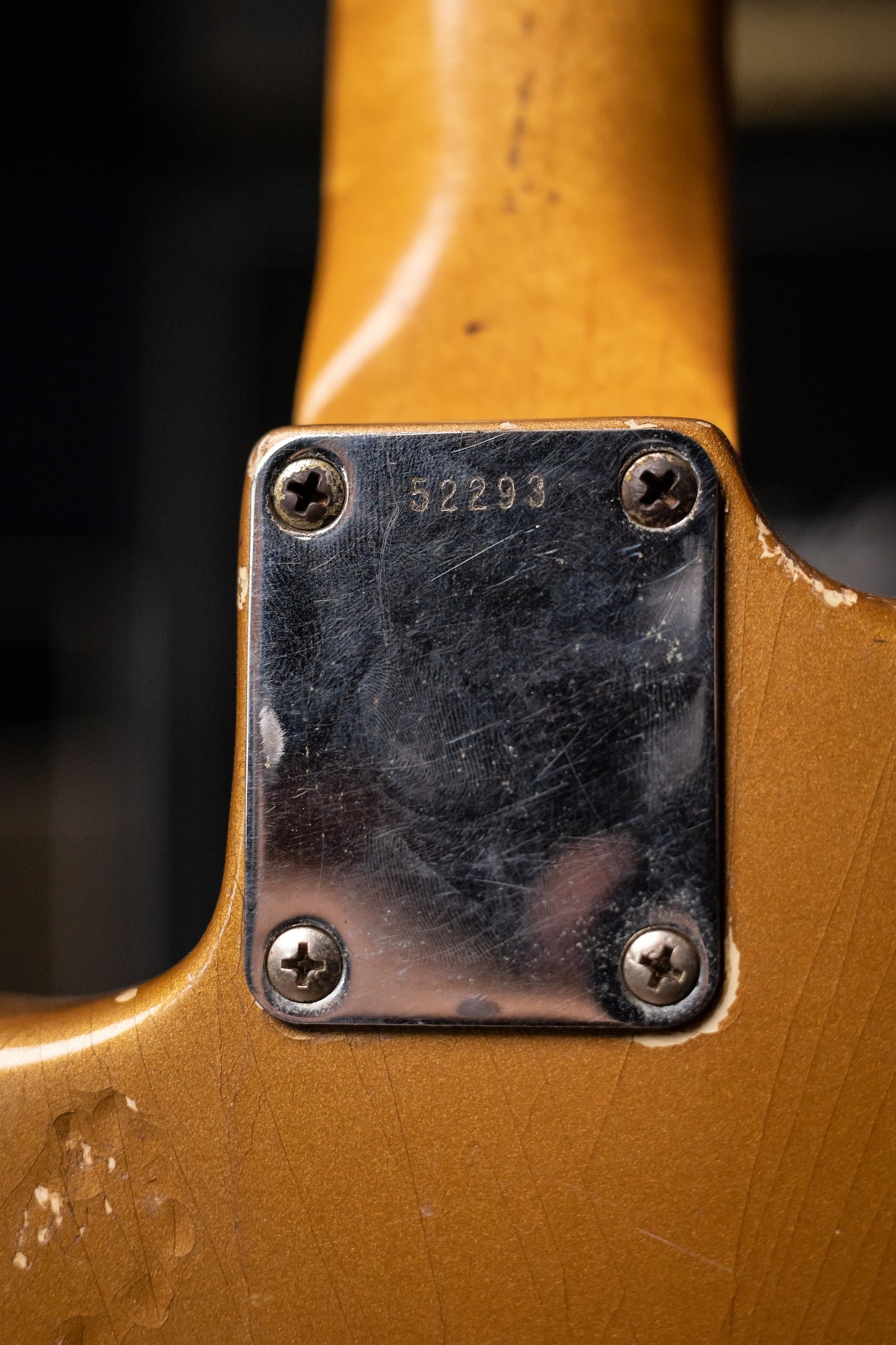 1963 Fender Stratocaster Electric Guitar - Shoreline Gold, Yngwie Malmsteen Collection