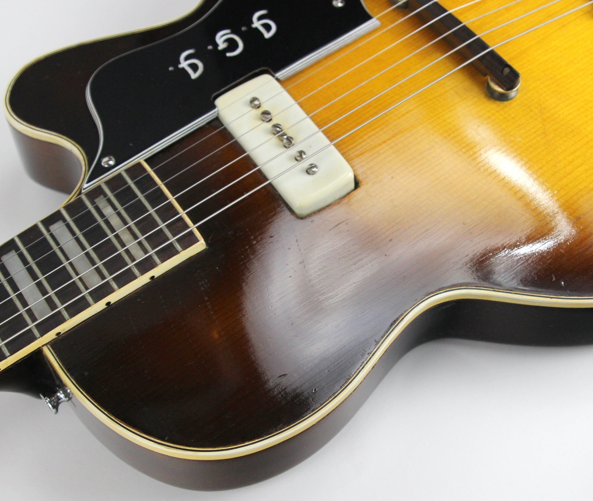 EXTREMELY RARE! 1956 Guild M-75 Aristocrat Custom Order ONE Single Franz Pickup - 1950's Les Paul Competitor!