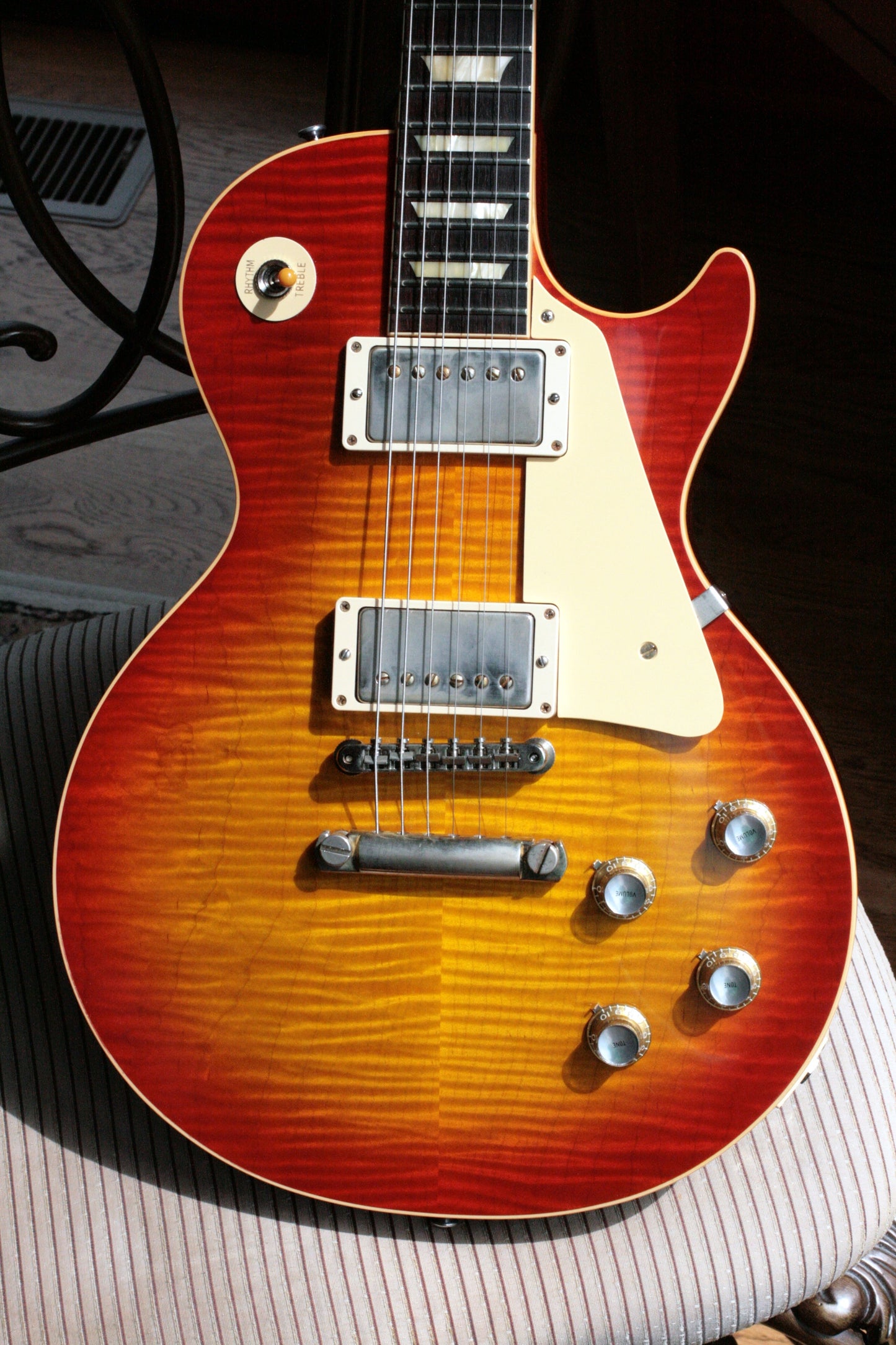2019 Gibson 1960 Les Paul Historic '60 Reissue R0 Custom Shop Washed Cherry Sunburst
