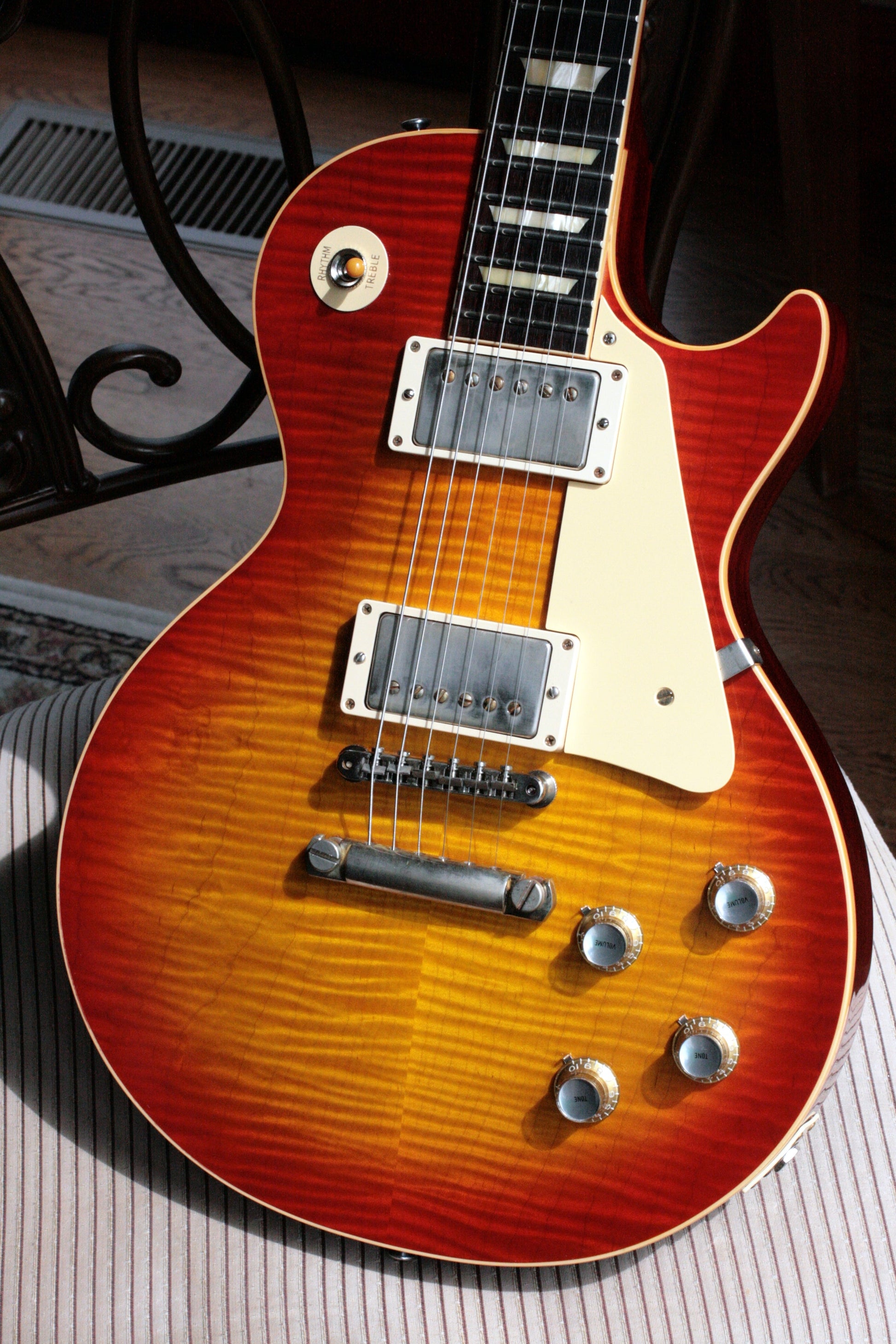 2019 Gibson 1960 Les Paul Historic '60 Reissue R0 Custom Shop Washed Cherry Sunburst