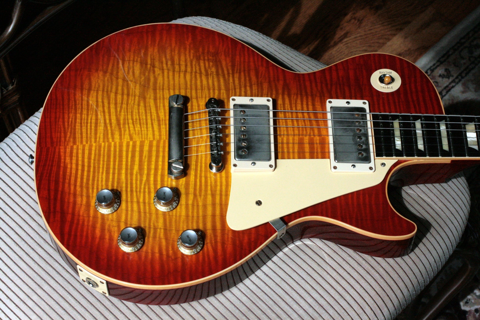 2019 Gibson 1960 Les Paul Historic '60 Reissue R0 Custom Shop Washed Cherry Sunburst
