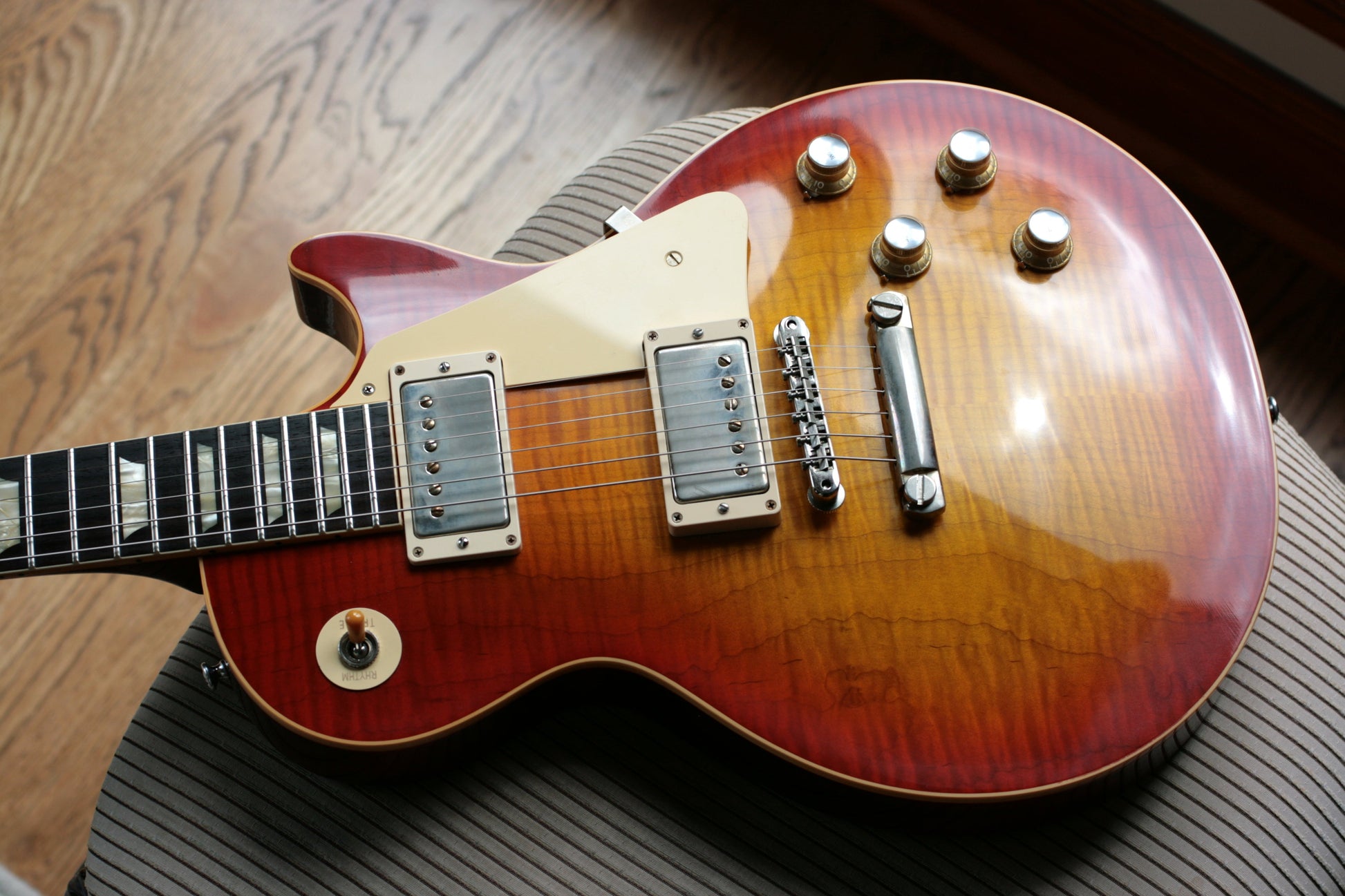 2019 Gibson 1960 Les Paul Historic '60 Reissue R0 Custom Shop Washed Cherry Sunburst