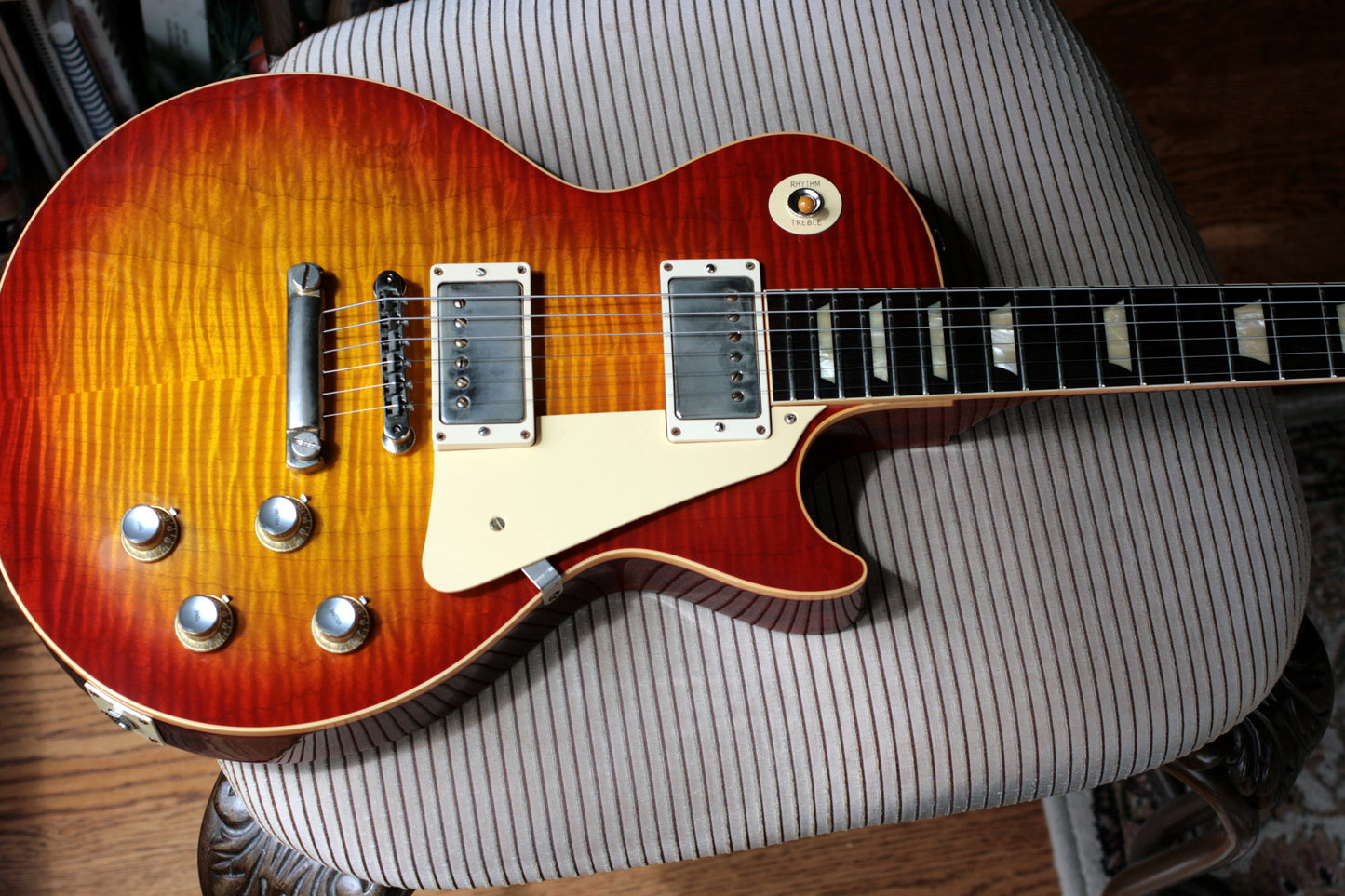 2019 Gibson 1960 Les Paul Historic '60 Reissue R0 Custom Shop Washed Cherry Sunburst