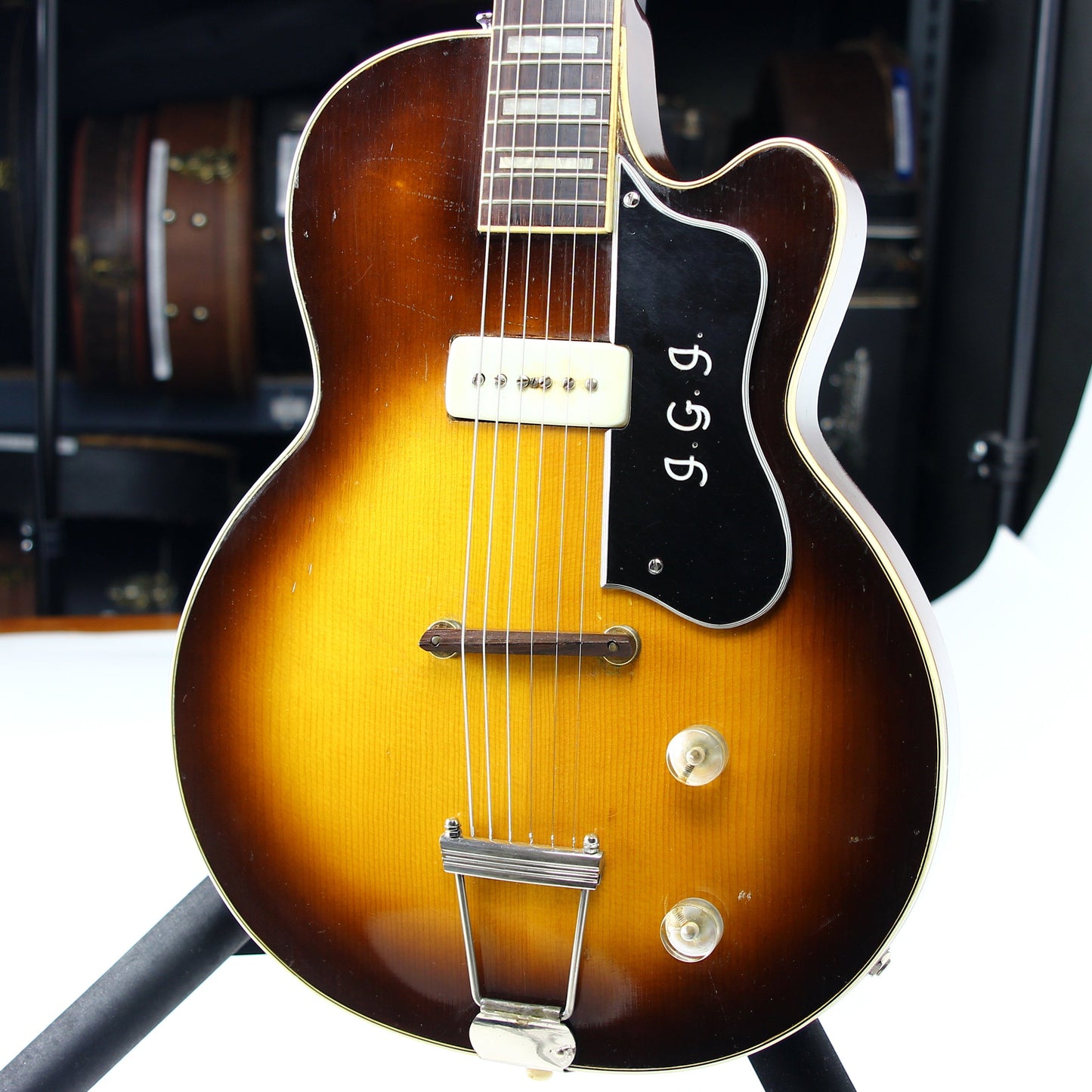 EXTREMELY RARE! 1956 Guild M-75 Aristocrat Custom Order ONE Single Franz Pickup - 1950's Les Paul Competitor!