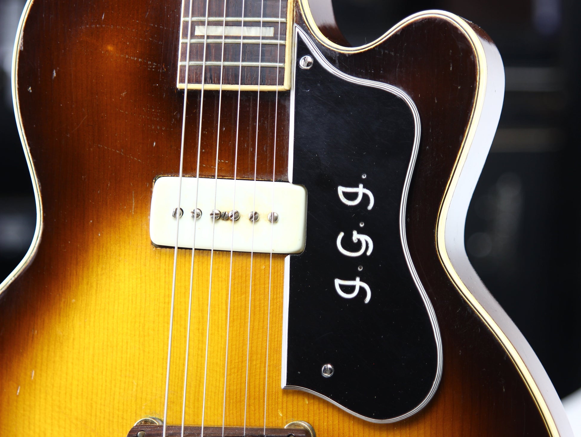 EXTREMELY RARE! 1956 Guild M-75 Aristocrat Custom Order ONE Single Franz Pickup - 1950's Les Paul Competitor!