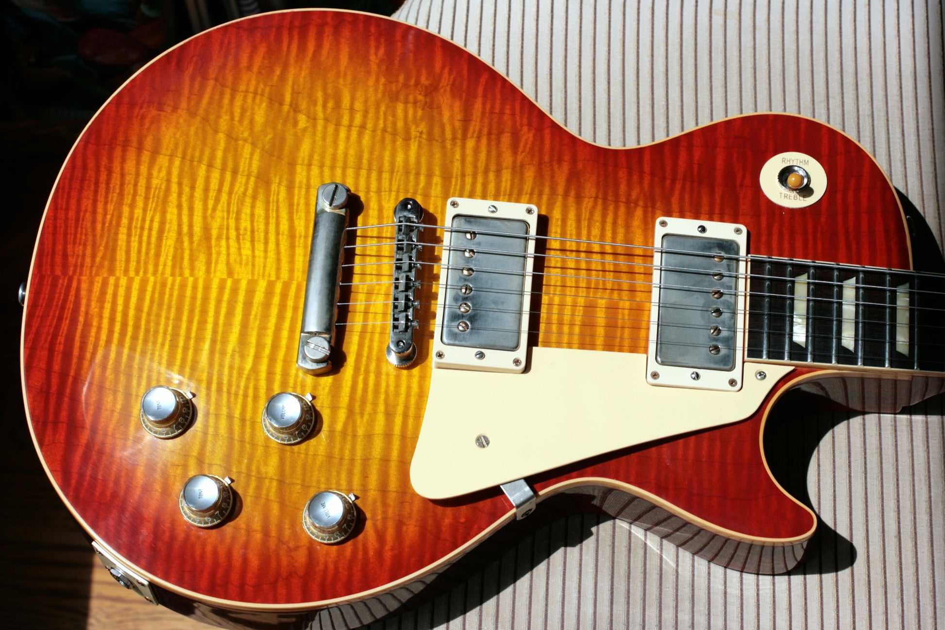 2019 Gibson 1960 Les Paul Historic '60 Reissue R0 Custom Shop Washed Cherry Sunburst