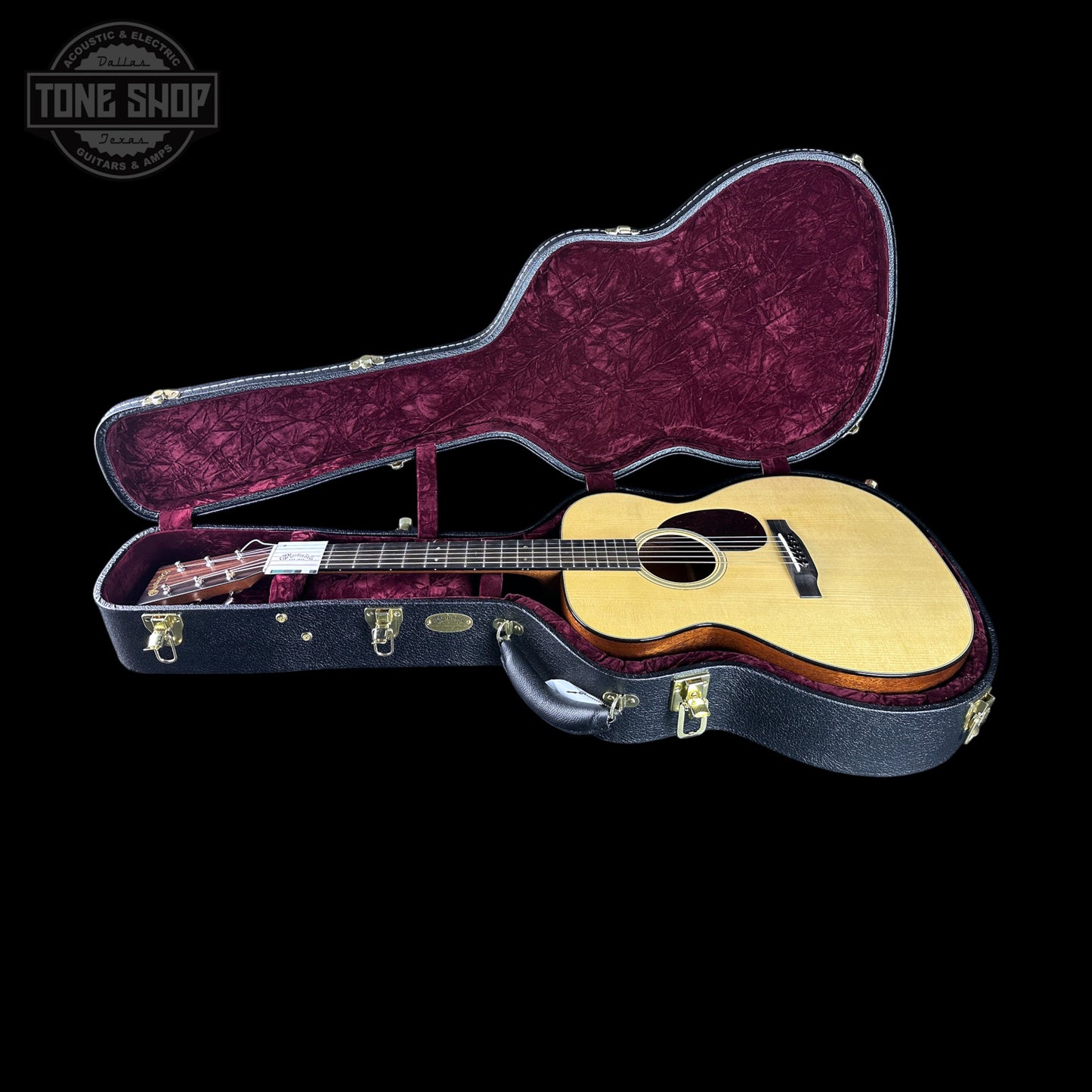 Martin Custom Shop  18 Style OM Adirondack/Sinker Mahogany w/case 3053226