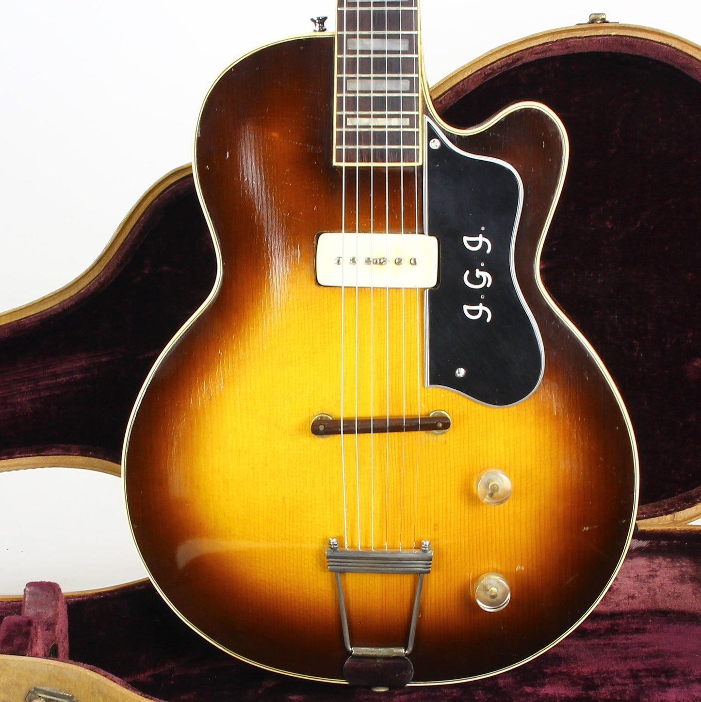 EXTREMELY RARE! 1956 Guild M-75 Aristocrat Custom Order ONE Single Franz Pickup - 1950's Les Paul Competitor!
