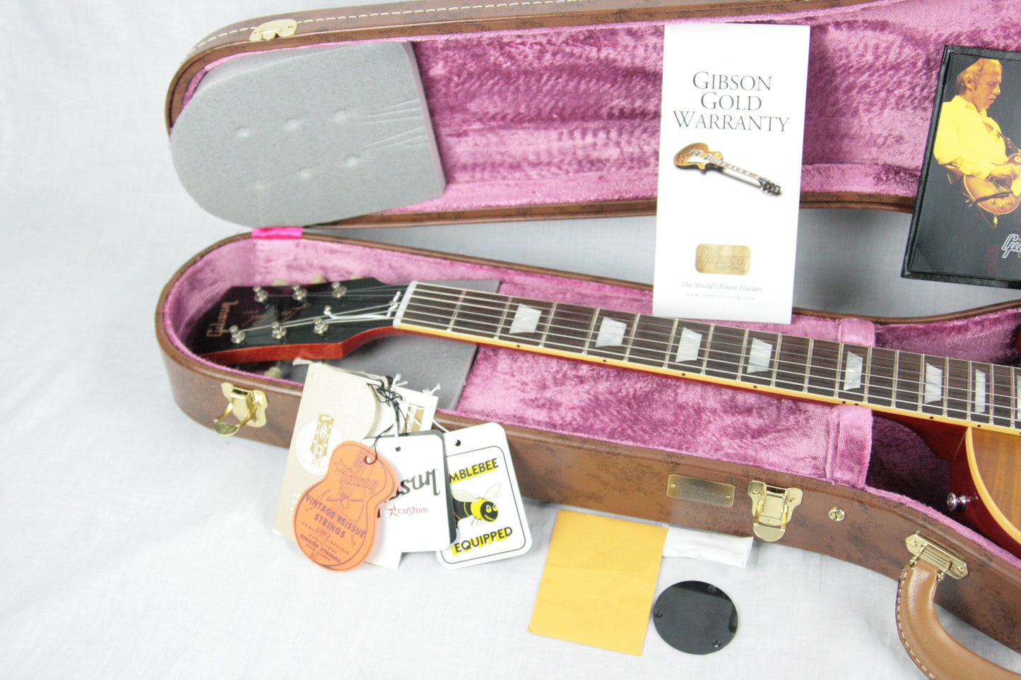 FLAMETOP 1958 Gibson Mark Knopfler VOS Les Paul Custom Shop Historic 58 R8 Lightweight! THE BEST!