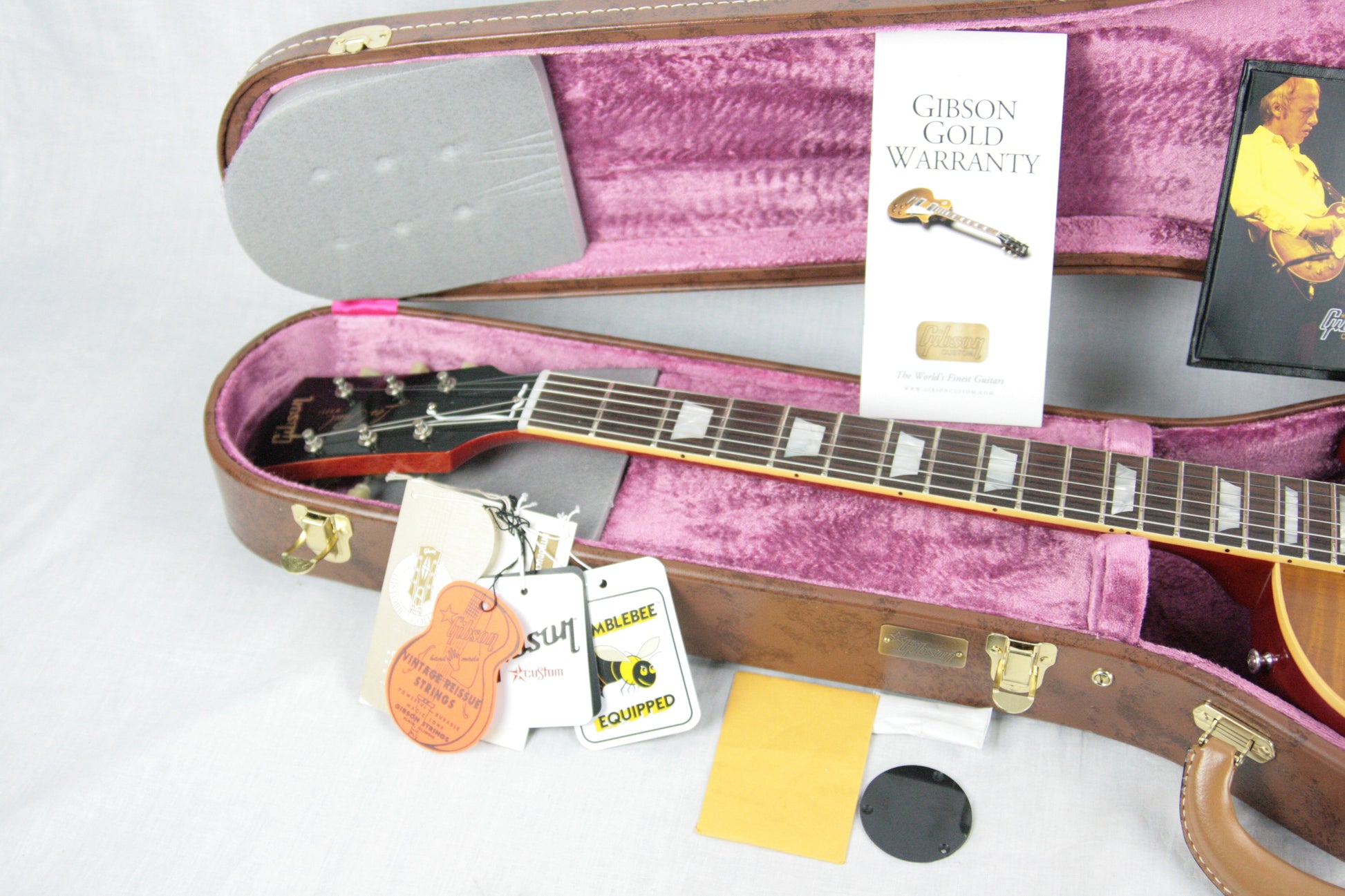 FLAMETOP 1958 Gibson Mark Knopfler VOS Les Paul Custom Shop Historic 58 R8 Lightweight! THE BEST!
