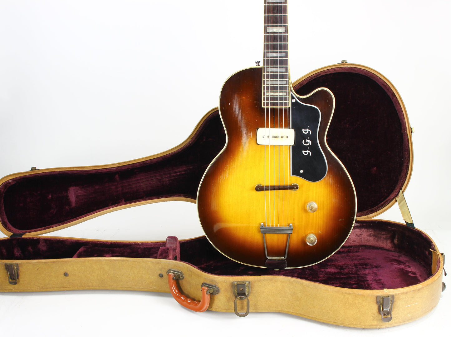 EXTREMELY RARE! 1956 Guild M-75 Aristocrat Custom Order ONE Single Franz Pickup - 1950's Les Paul Competitor!