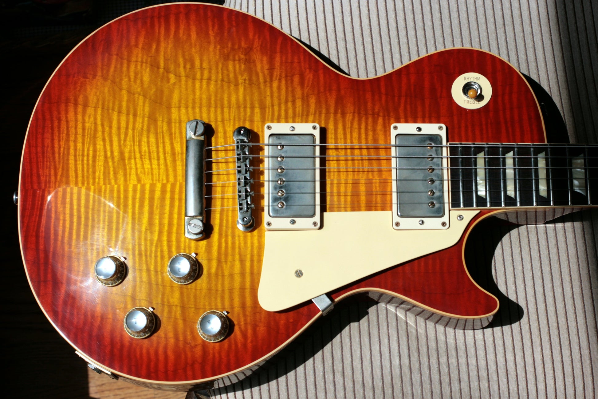 2019 Gibson 1960 Les Paul Historic '60 Reissue R0 Custom Shop Washed Cherry Sunburst