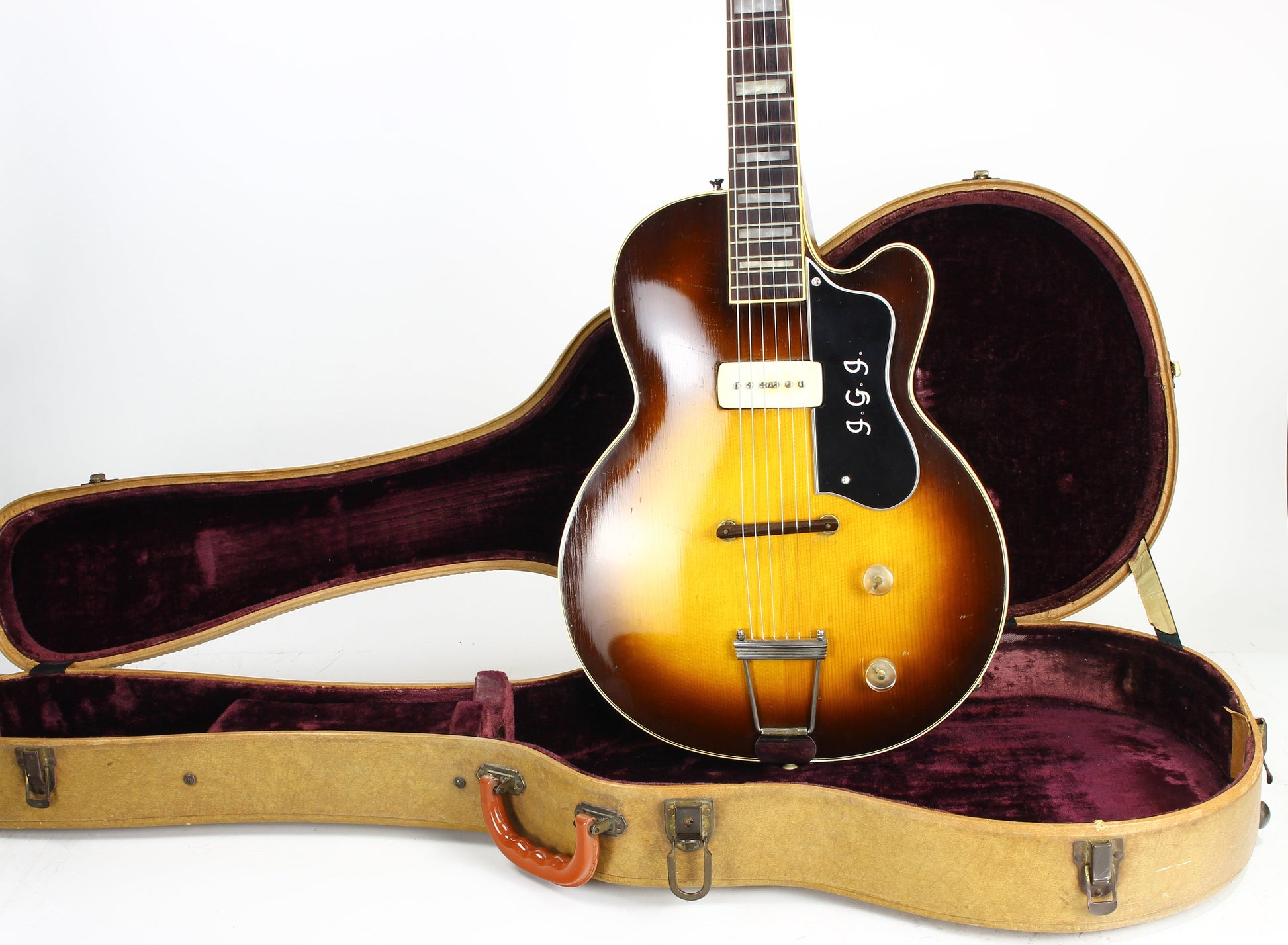 EXTREMELY RARE! 1956 Guild M-75 Aristocrat Custom Order ONE Single Franz Pickup - 1950's Les Paul Competitor!