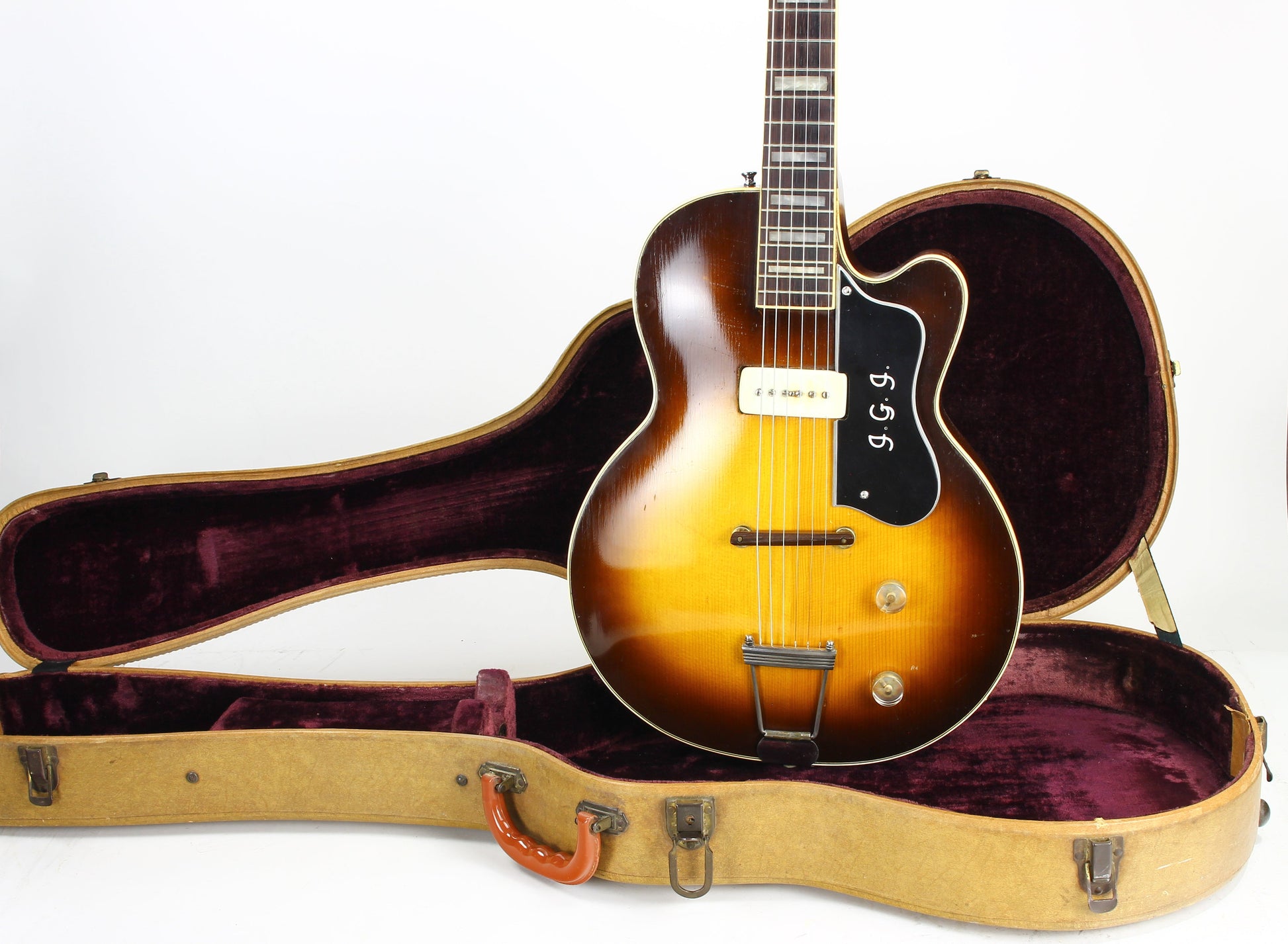 EXTREMELY RARE! 1956 Guild M-75 Aristocrat Custom Order ONE Single Franz Pickup - 1950's Les Paul Competitor!