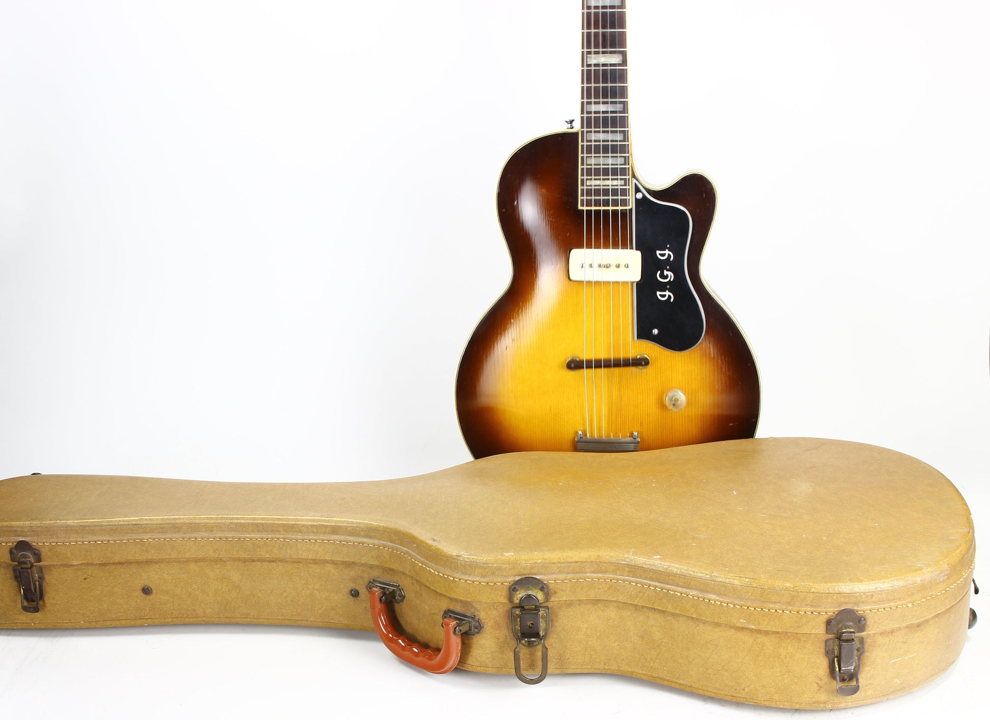 EXTREMELY RARE! 1956 Guild M-75 Aristocrat Custom Order ONE Single Franz Pickup - 1950's Les Paul Competitor!