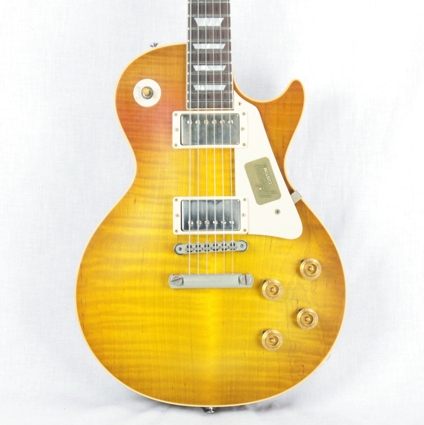 FLAMETOP 1958 Gibson Mark Knopfler VOS Les Paul Custom Shop Historic 58 R8 Lightweight! THE BEST!