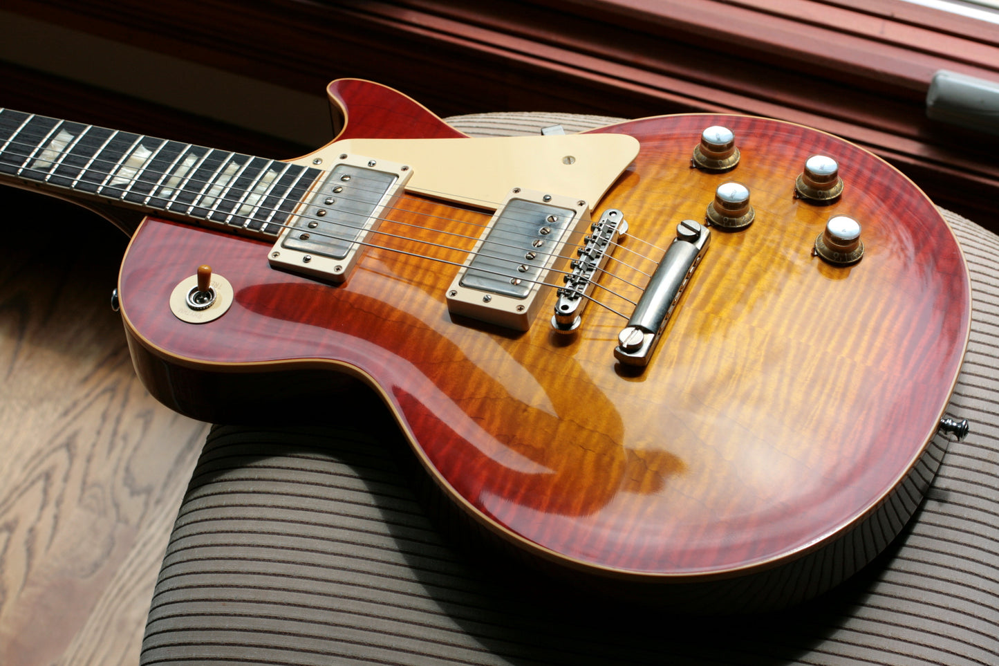 2019 Gibson 1960 Les Paul Historic '60 Reissue R0 Custom Shop Washed Cherry Sunburst